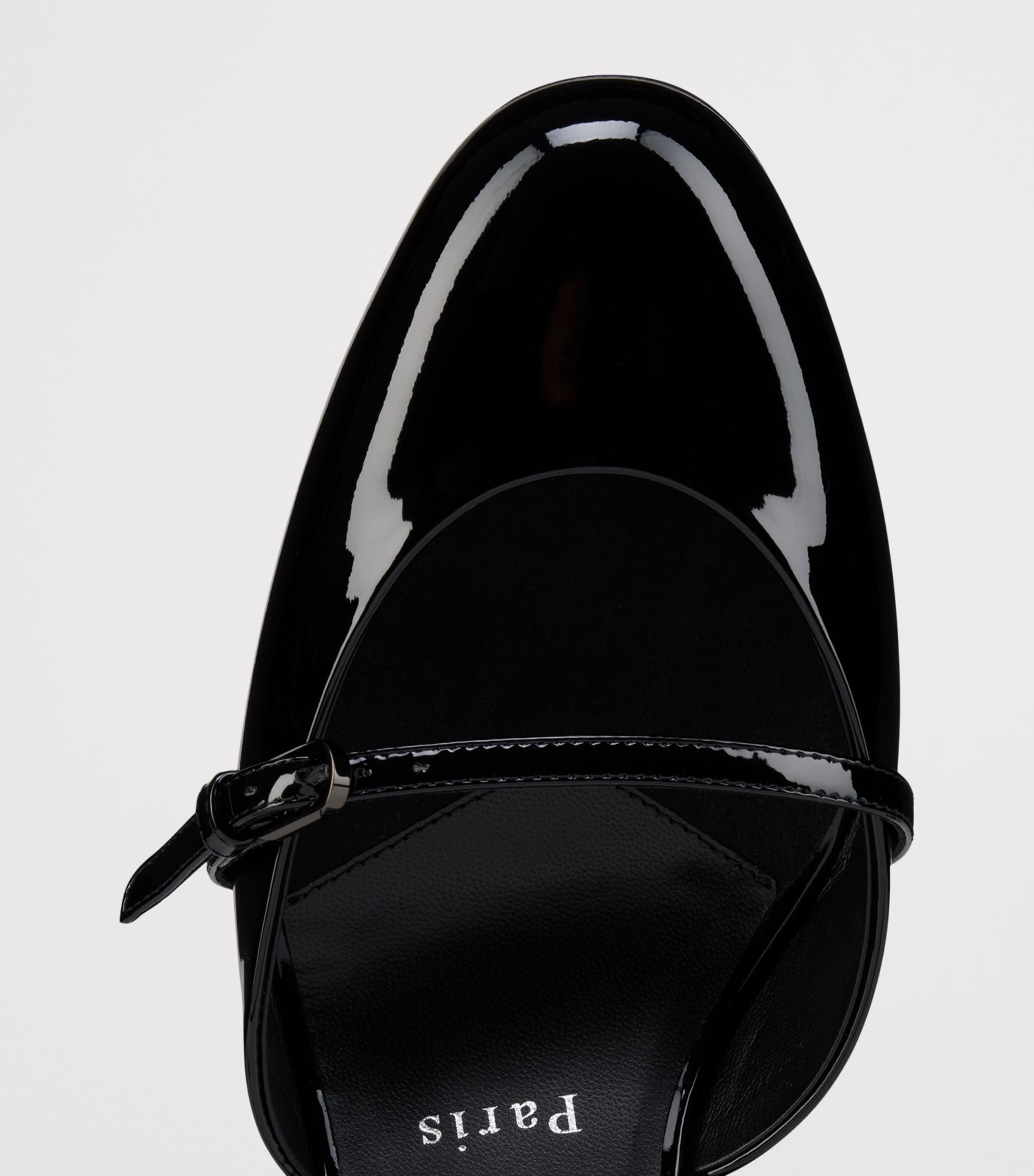 Christian Louboutin Womens Jane Nina Patent Leather Heeled Mules 55 Image 4