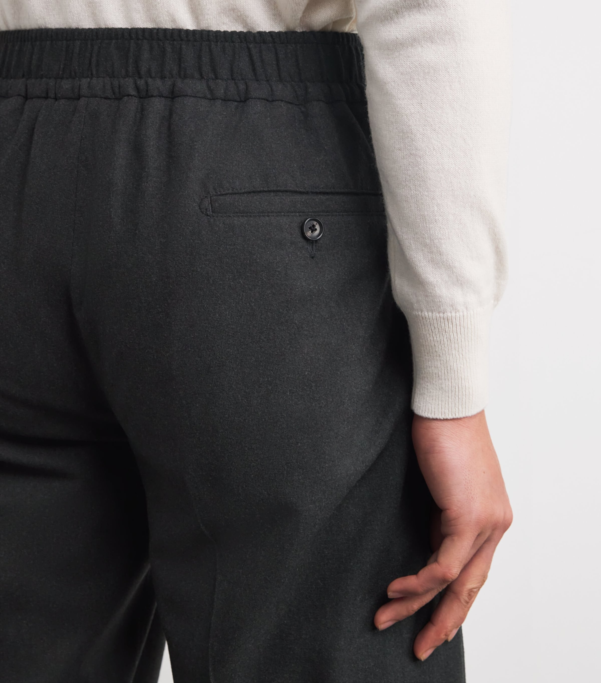 Wool-Blend Pleated Trousers 480 Image 6