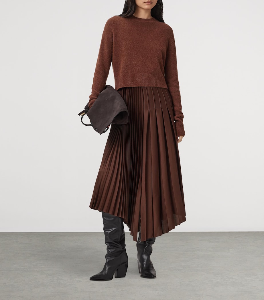 2-in-1 Jax Midi Dress CHESTNUT BROWN Image 4