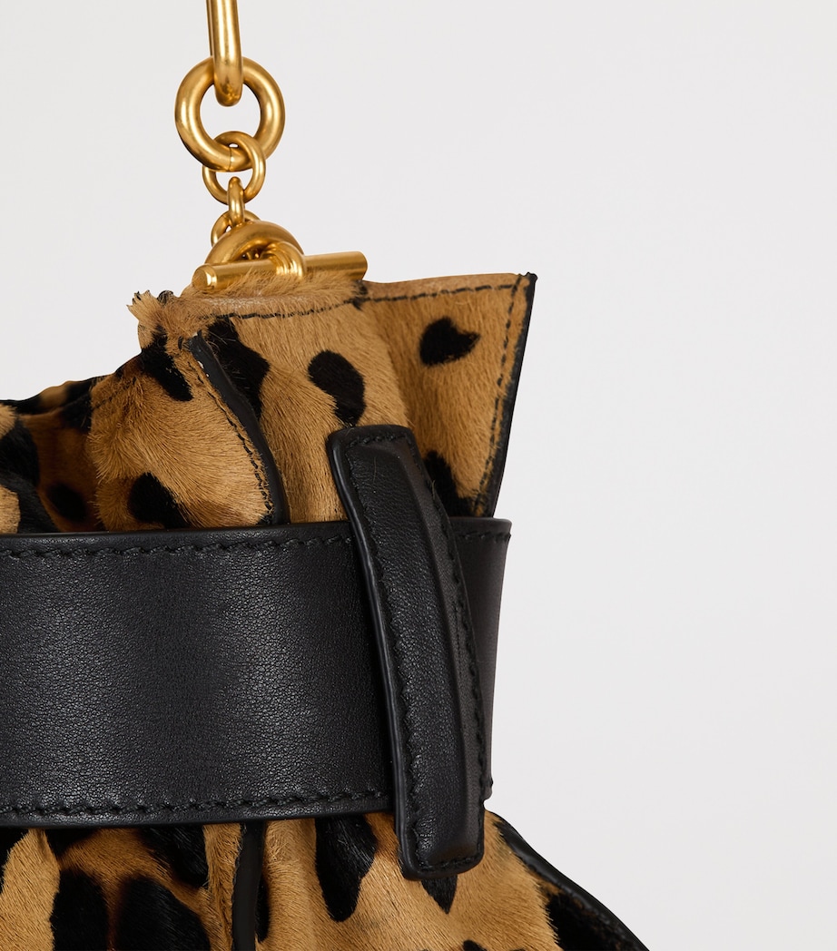 Mini Leopard Anthem Shoulder Bag WKS MULTI/ NOIR Image 4