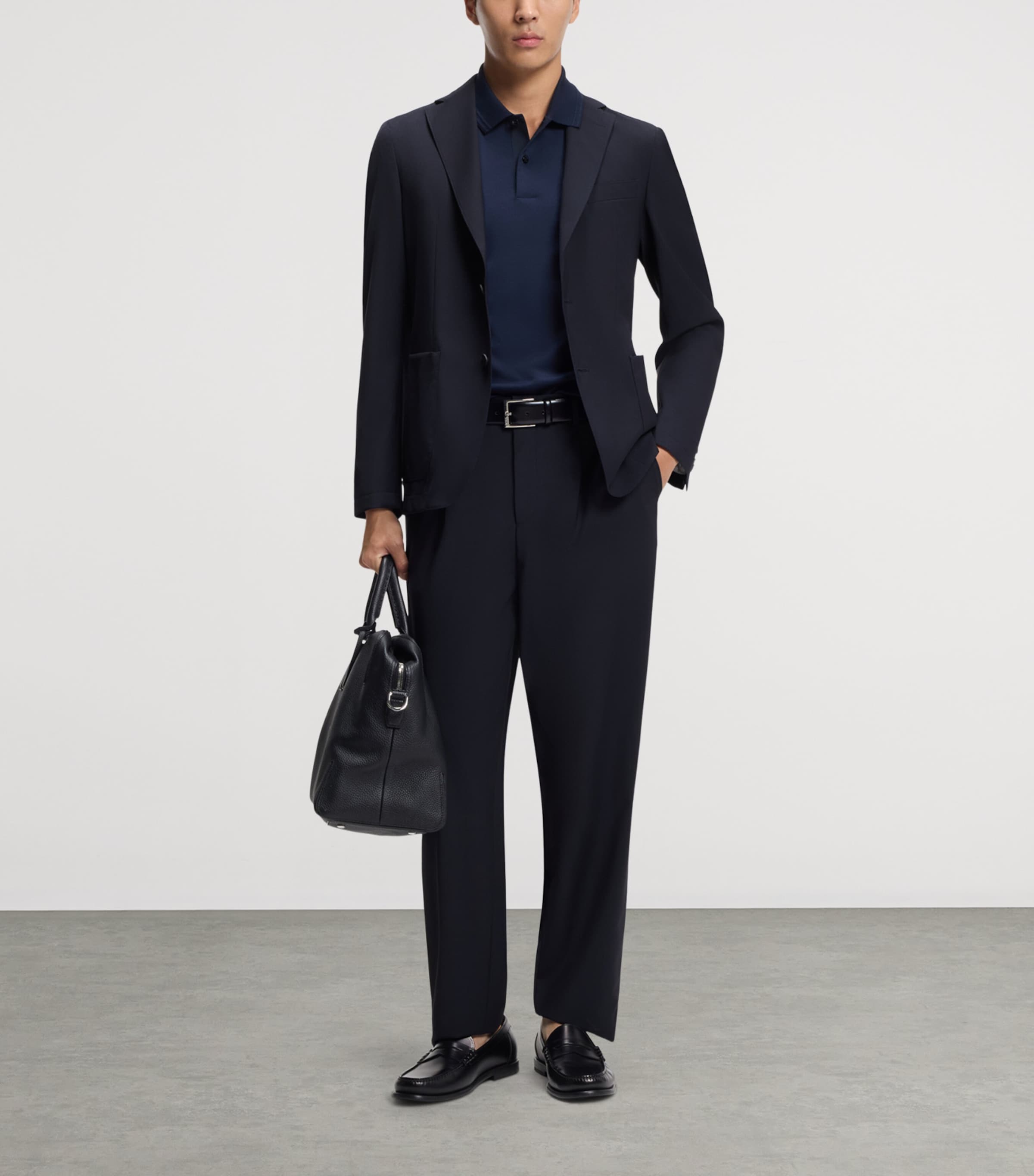 Wool-Blend Blazer 404 Image 4