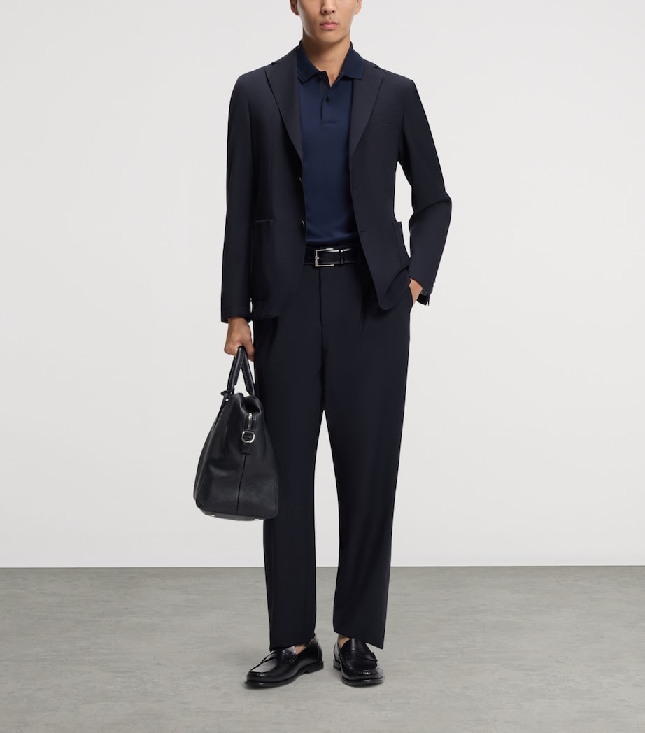 Wool-Blend Blazer 404 Image 4