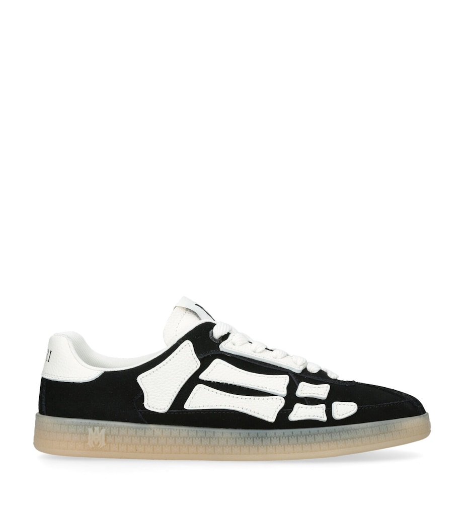 Suede Pacific Bones Low-Top Sneakers BLACK Image 1