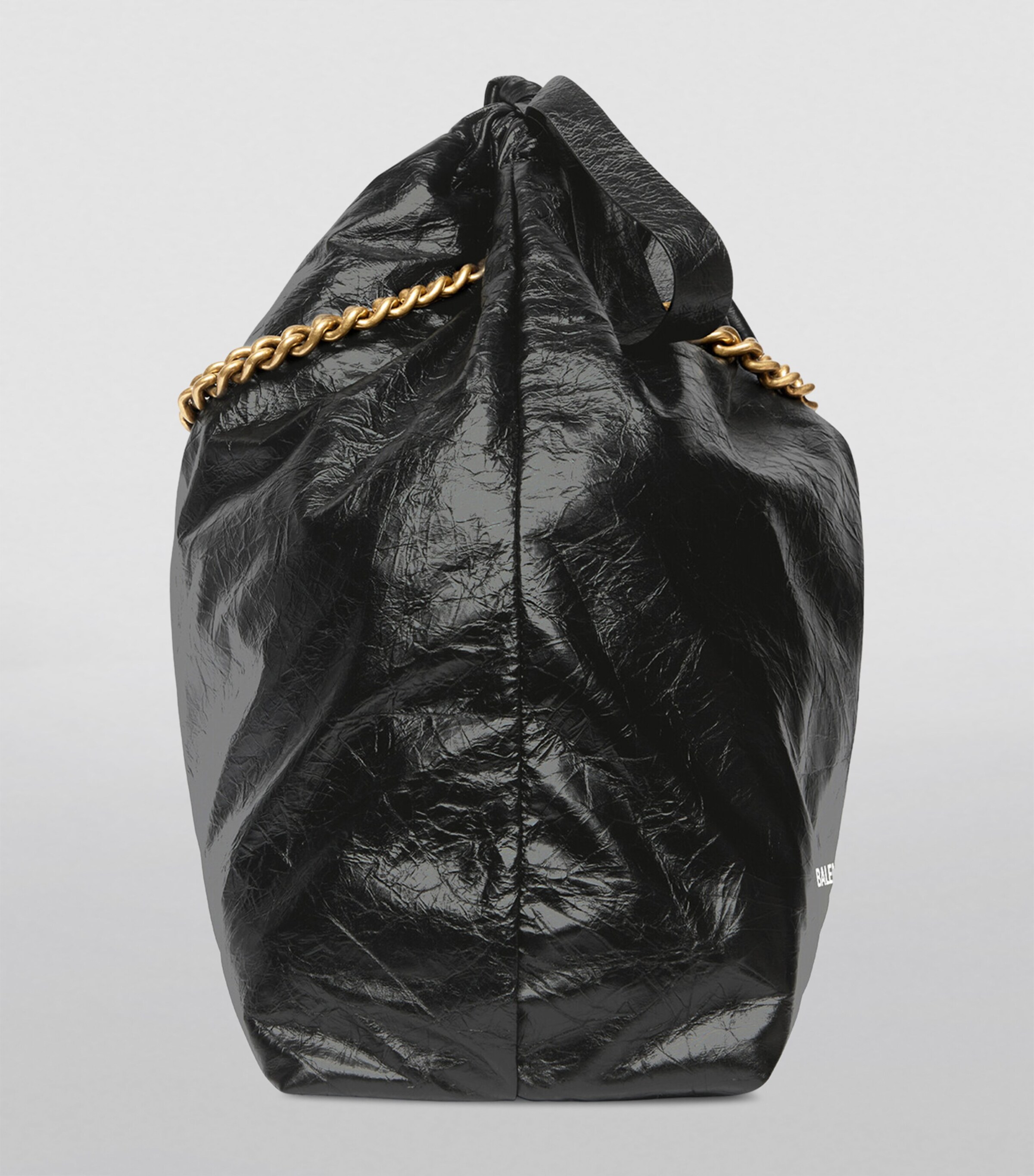 Medium Leather Crush Tote Bag 1000 Image 4