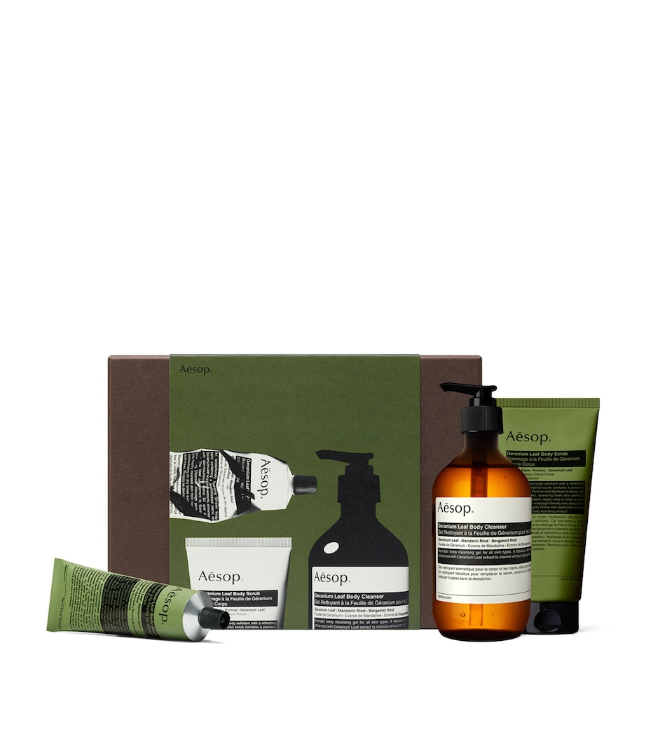 Party in the Greenhouse Geranium Leaf Trio NO COLOUR Image 1