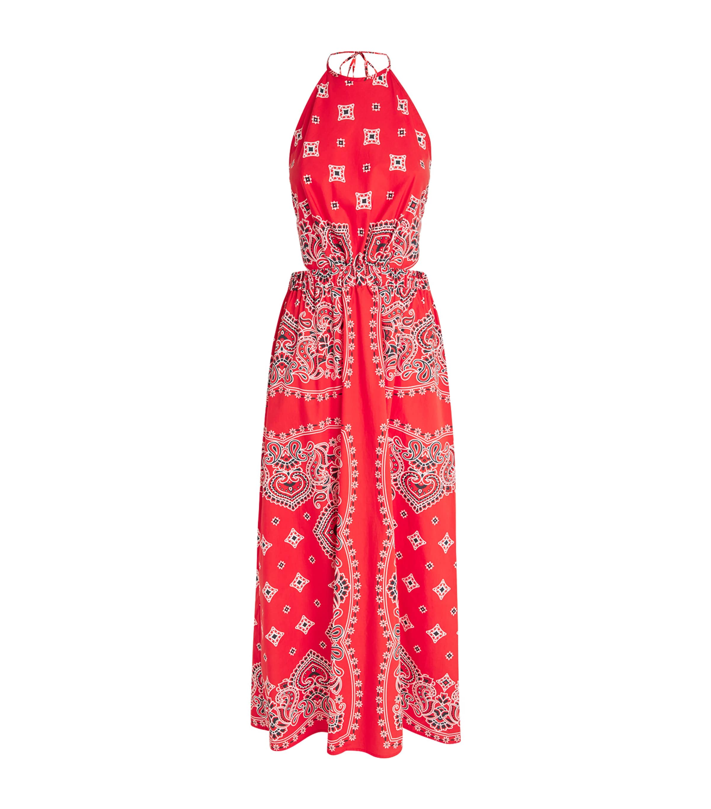 Sandro Paris Cotton Bandana Print Maxi Dress | Holiday Shop | Womens | Summer dresses | Women Clothing | Dresses | Maxi Dresses | Day Dresses | Designers | Sandro Paris | 5258
