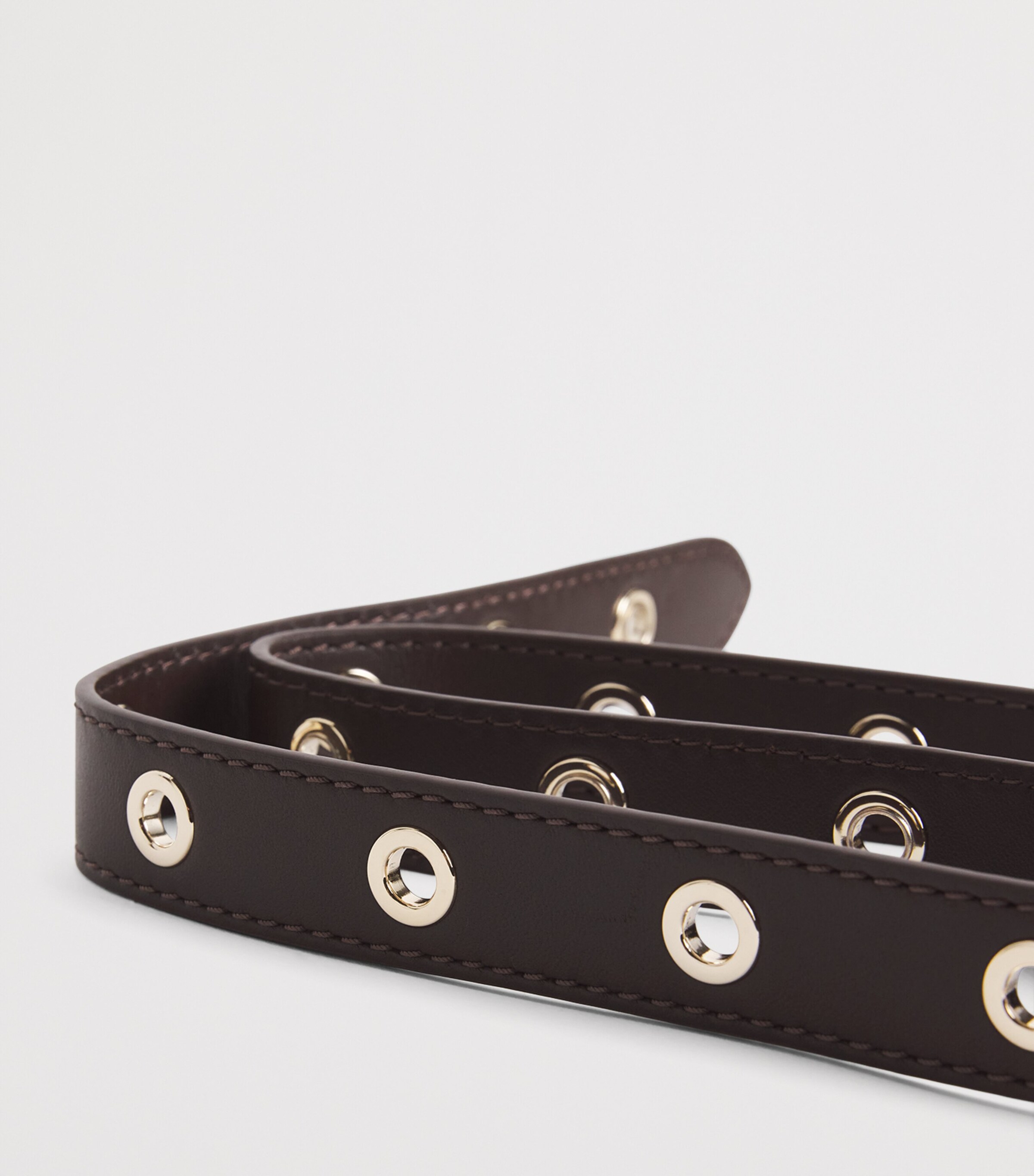 Mini Sequin Miss M Shoulder Bag BROWN Image 6