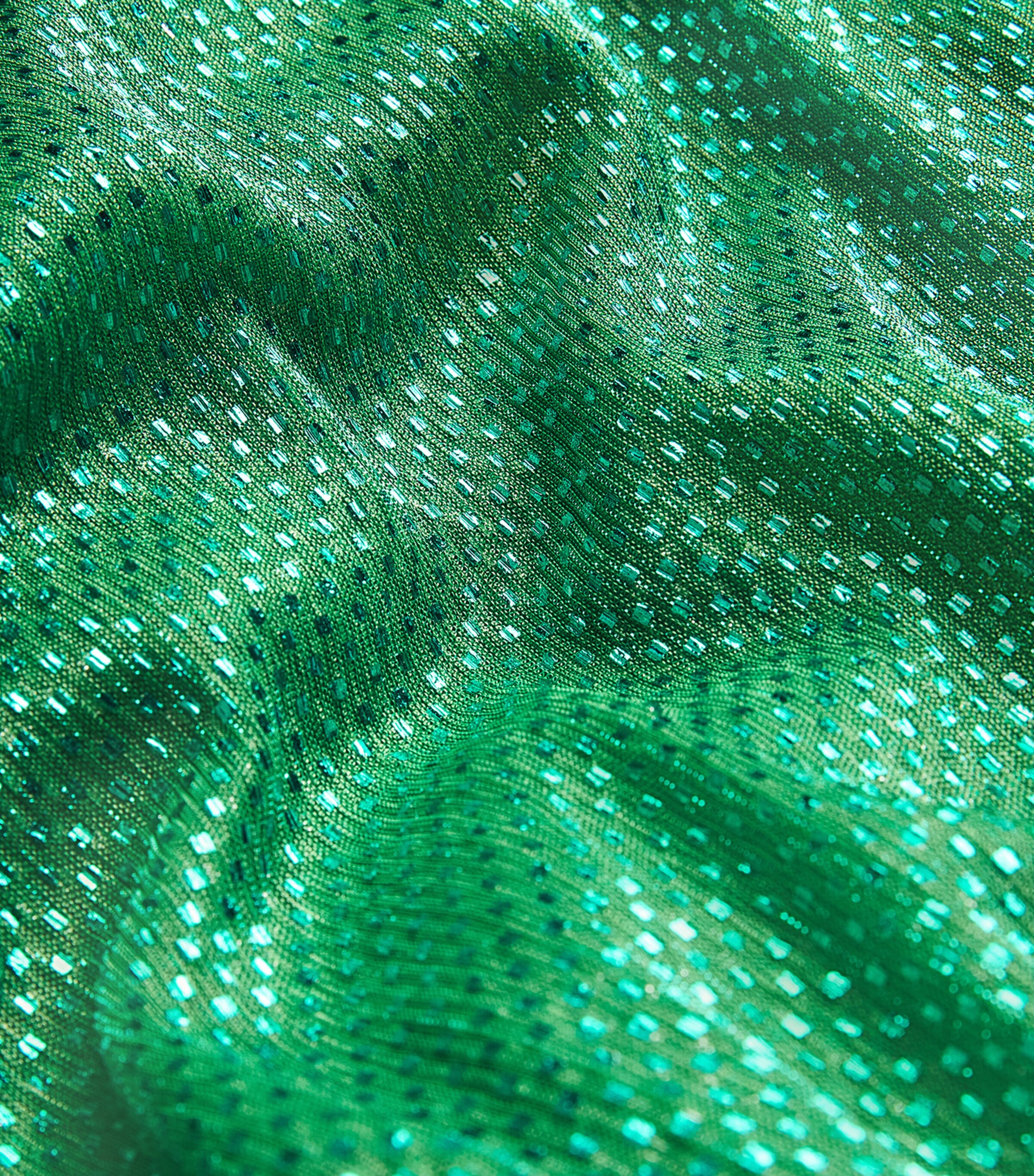 Metallic Cape Maxi Dress 236 BILLIARD Image 5