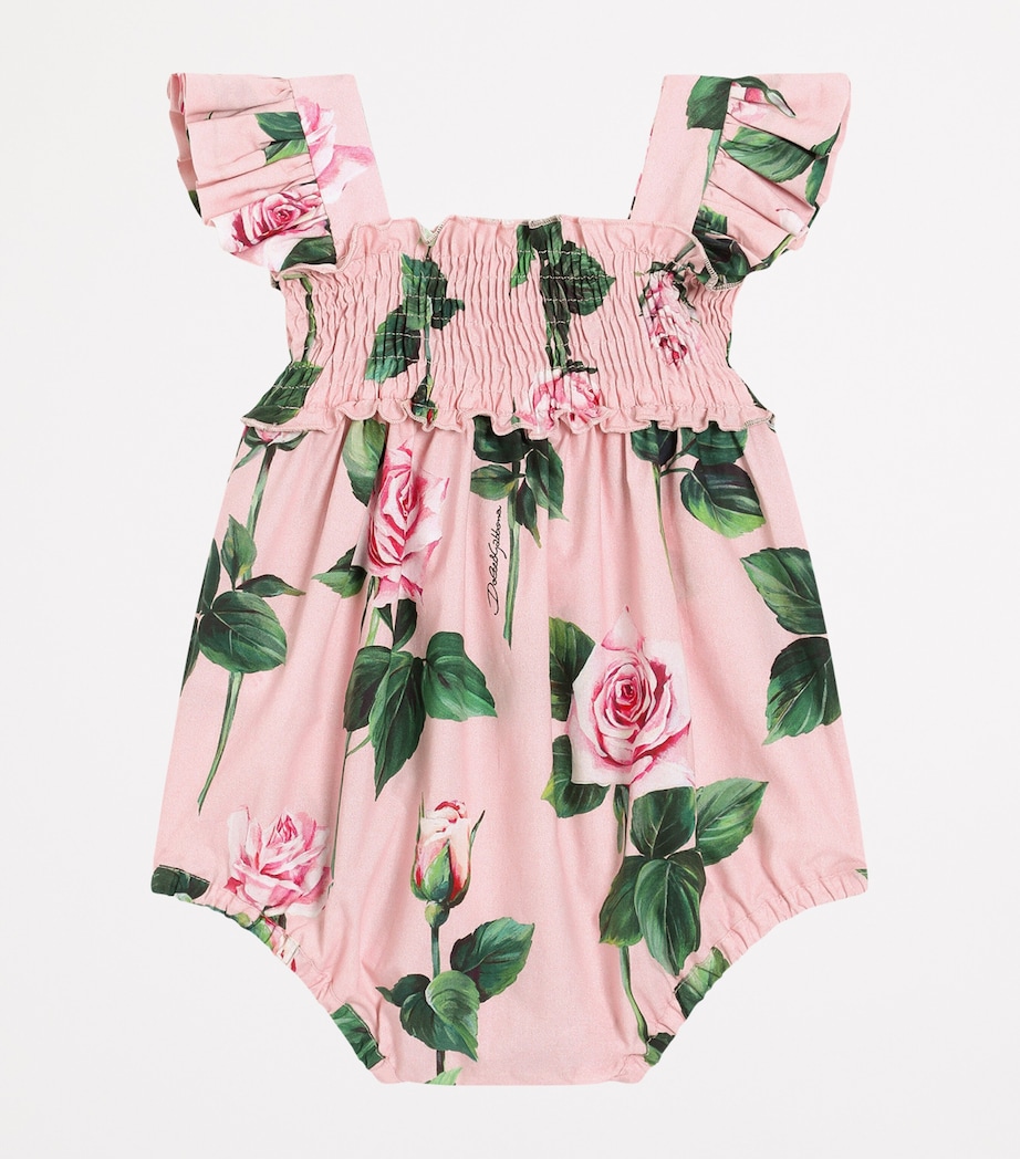 Floral Print Bodysuit (0-24 Months) HF5IZ-ROSE Image 2