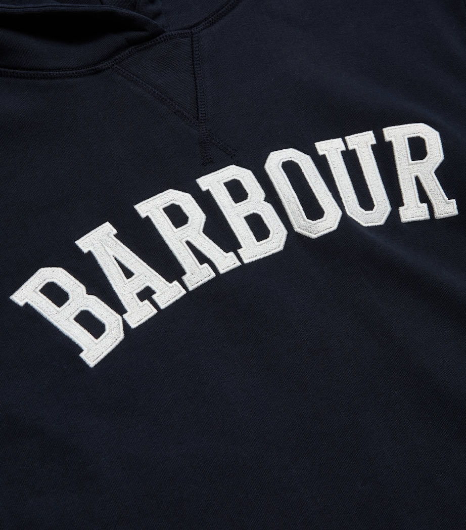 Northumberland Hoodie NAVY/WHITE Image 2