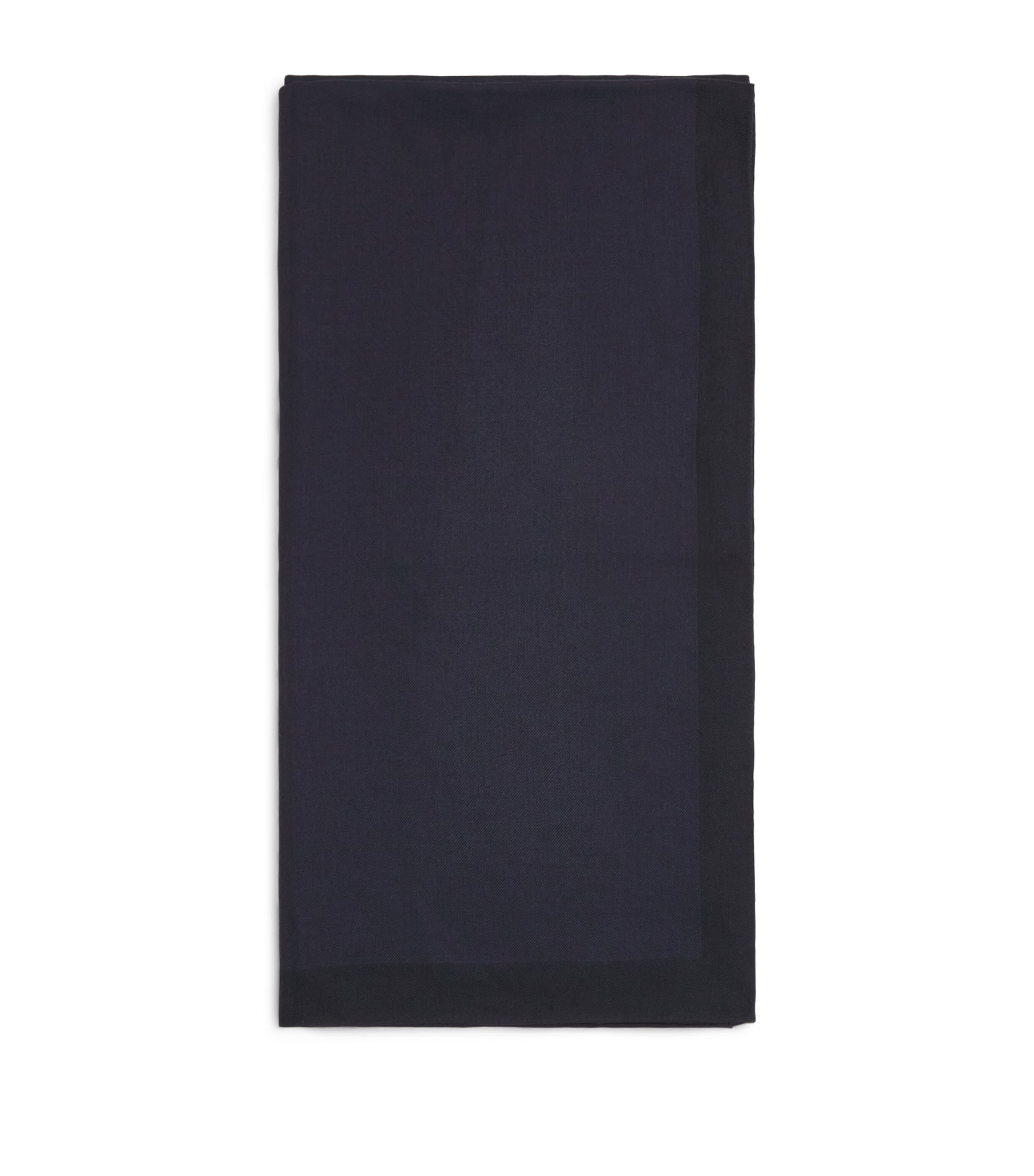 Colombo Cashmere-Silk Stole Dark Blue Image 1