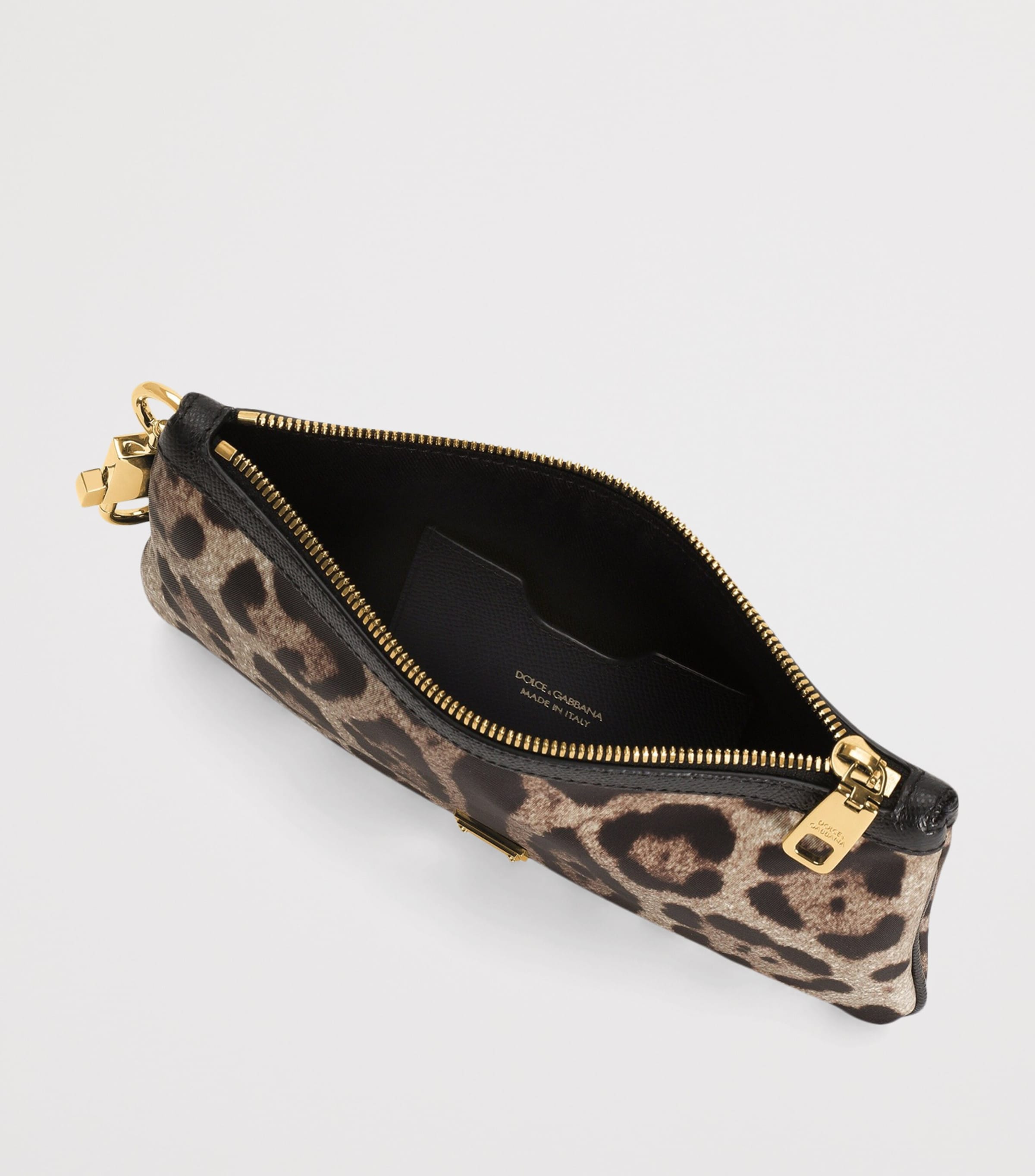 Dolce&Gabbana Leopard Print Pouch Leo New Image 5