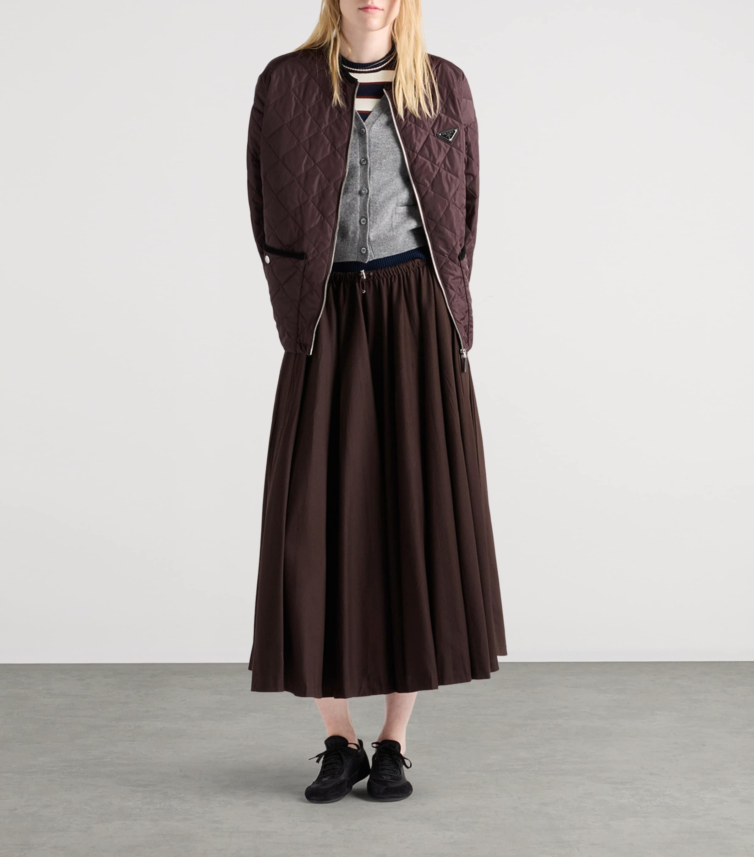 Re-Nylon Quilted Jacket F0003 Image 2