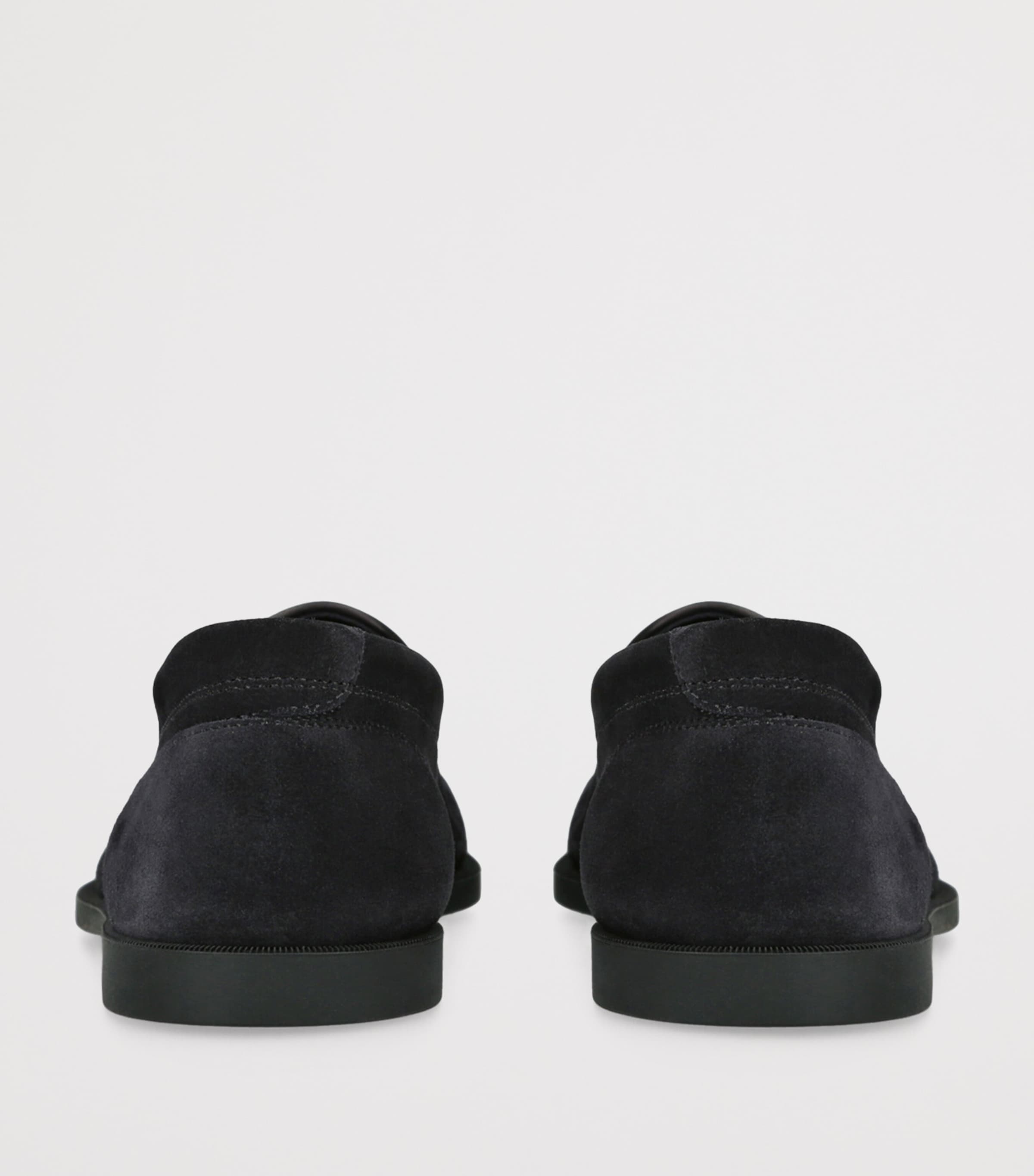 Suede Pace Loafers NAVY Image 2