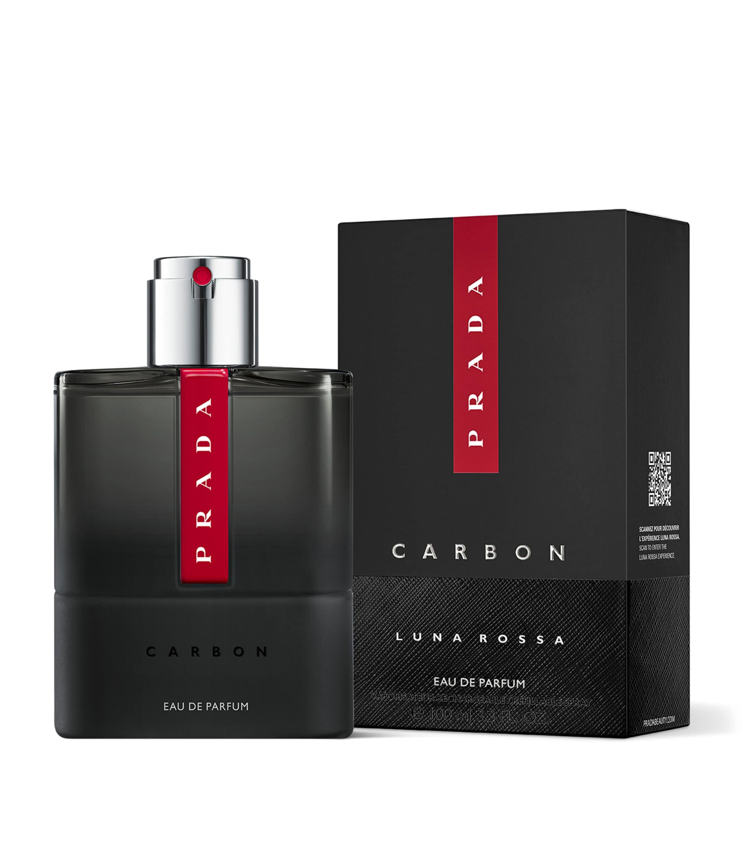 Prada Beauty Luna Rossa Carbon Eau de Parfum (100ml) Image 2