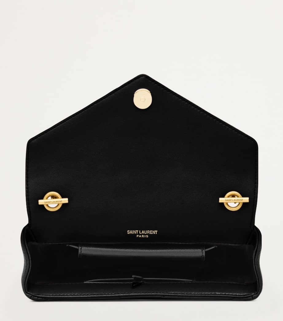 Mini Leather Loulou Cross-Body Bag 5036 Image 5