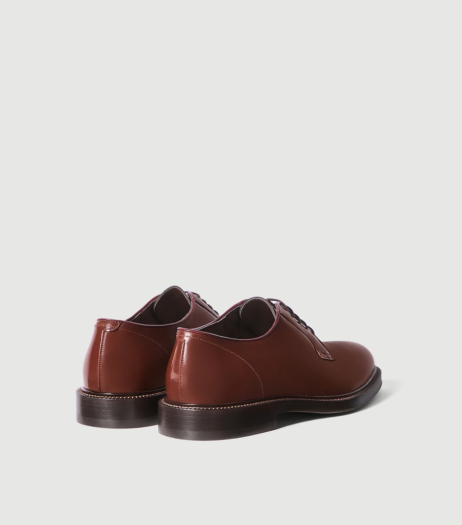 Brunello Cucinelli Leather Derby Shoes Image 5
