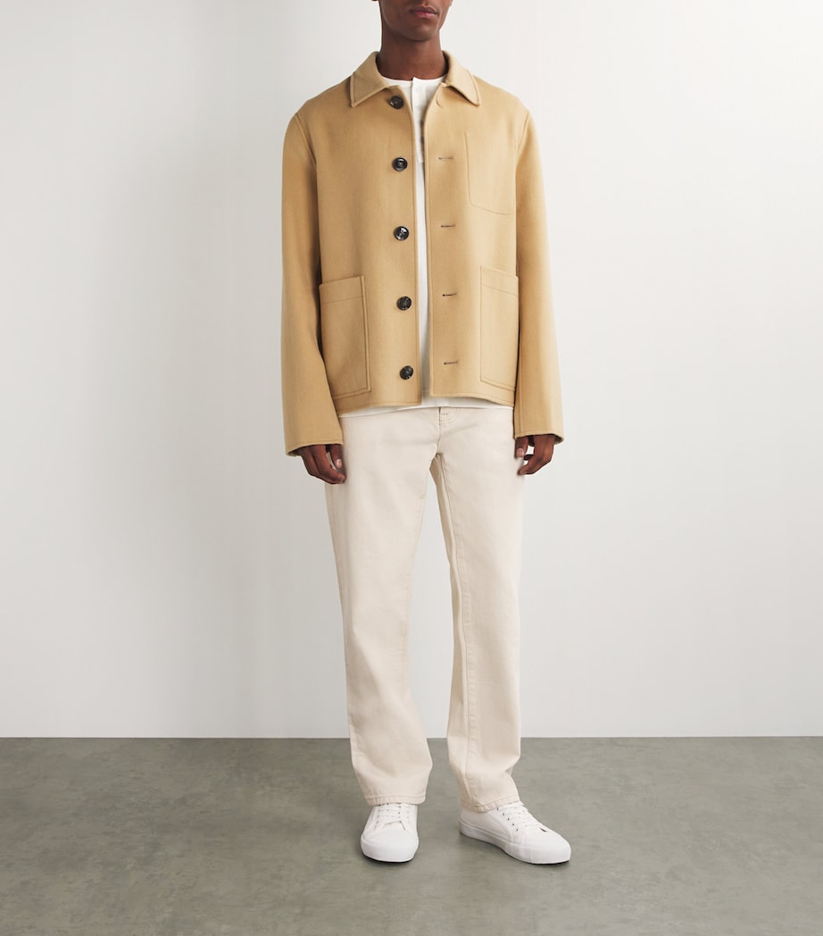 Long-Sleeved Henley Top WHITE Image 2