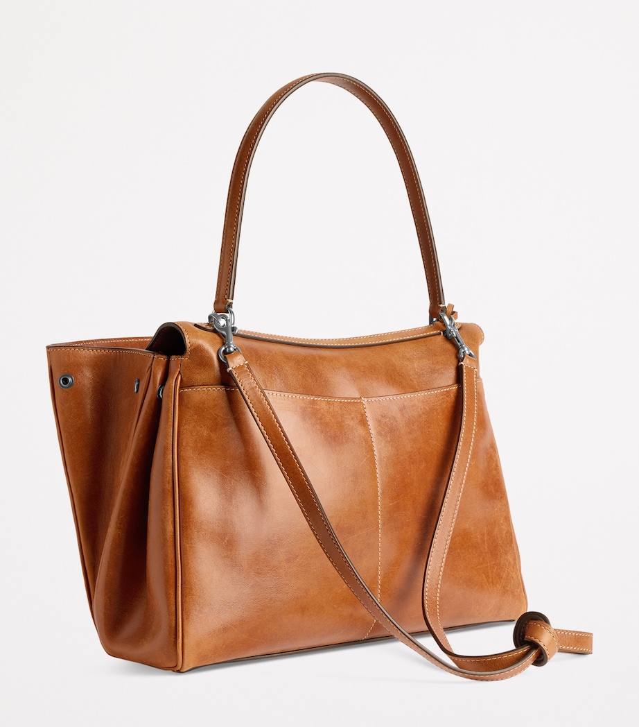 Medium Leather Rodeo Top-Handle Bag 2753 Image 4