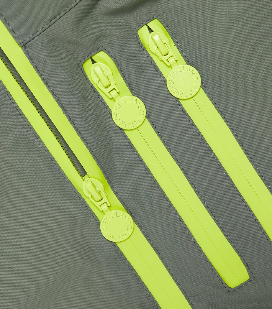 Multi-Pocket Ski Jacket (4-12 Years) 760GREEN Image 3