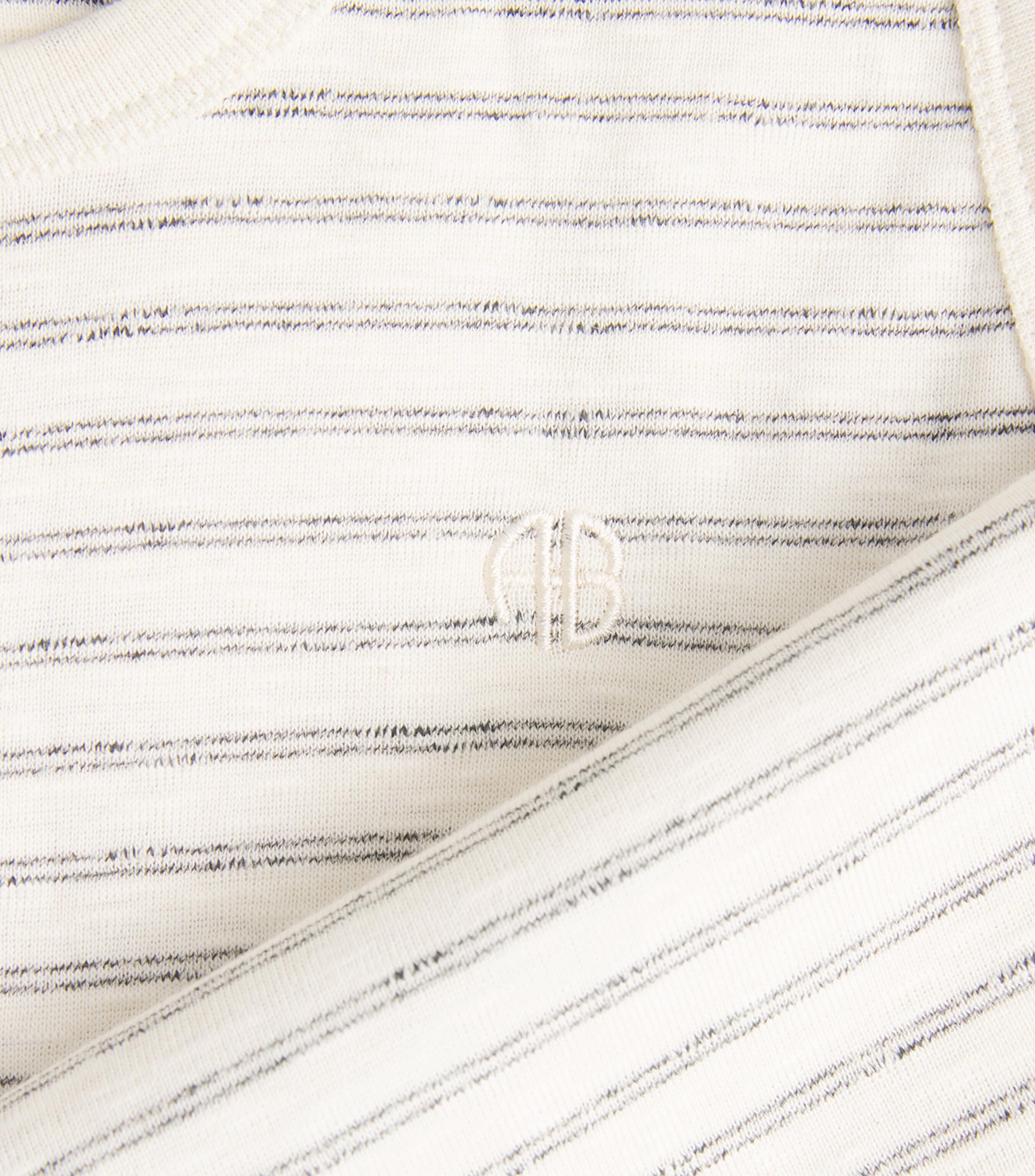 ANINE BING Womens Stripe Juliann Tank Top Image 6