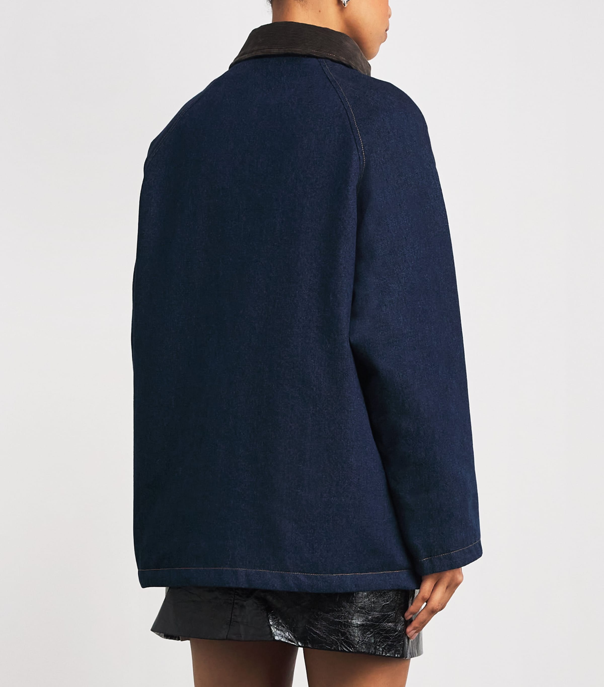Denim Chore Jacket BLUE JEAN Image 4
