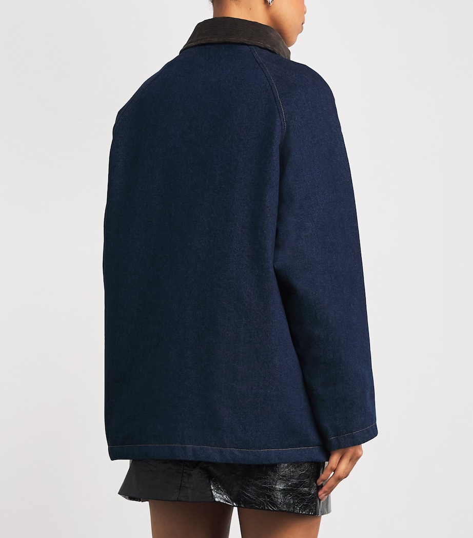Denim Chore Jacket BLUE JEAN Image 4