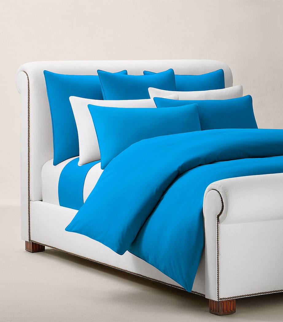 Cotton Polo Player Square Pillowcase (65cm x 65cm) COVEBLU Image 4