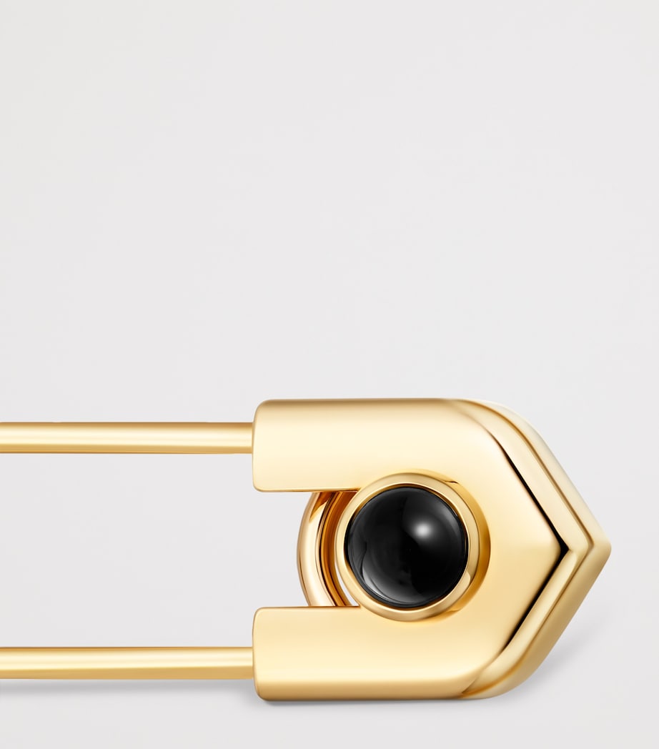 Cartier Yellow Gold and Onyx C de Cartier Tie Pin Yellow Gold Image 4