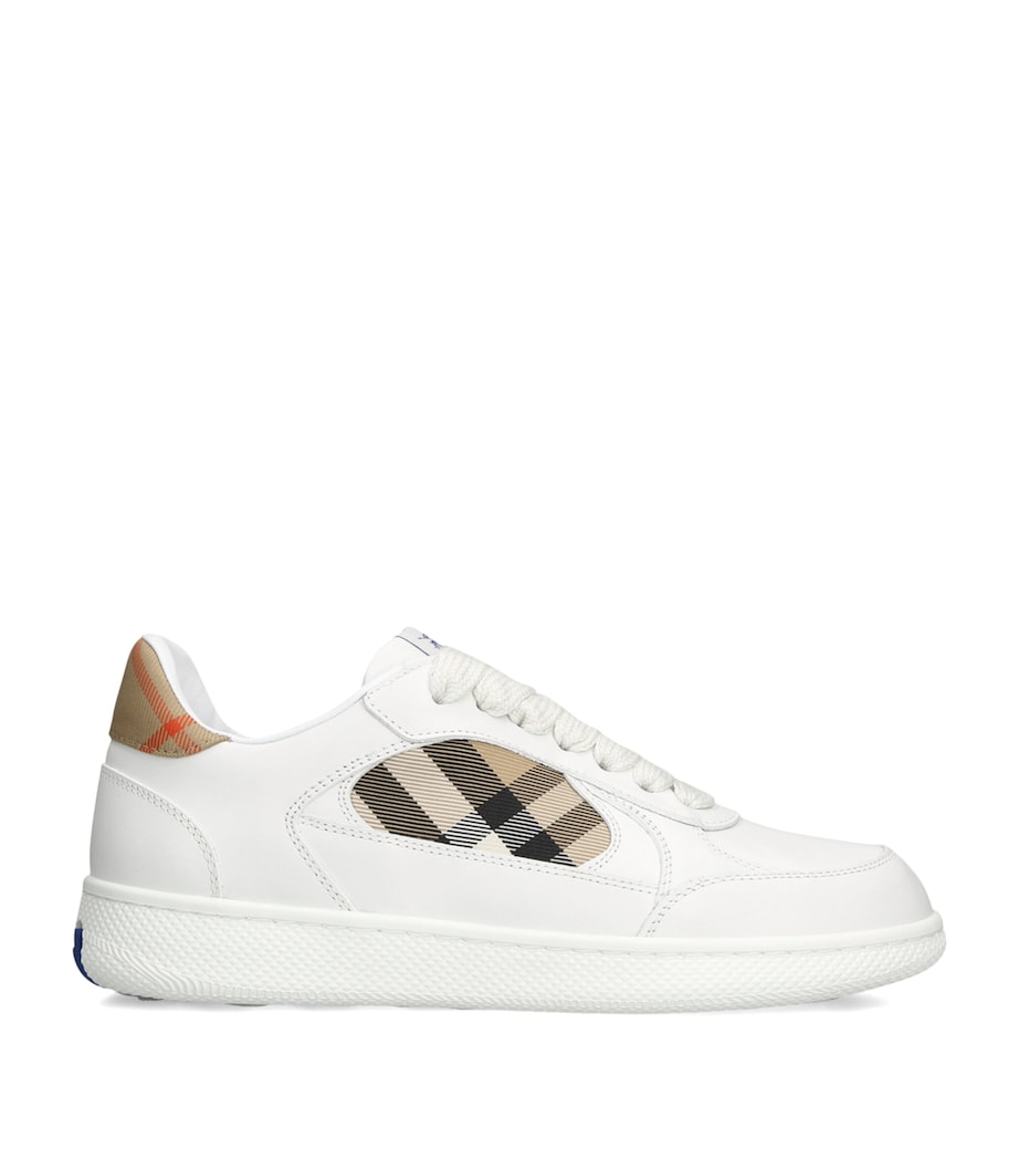 Leather Check Terrace Sneakers WHITE/COMB Image 1