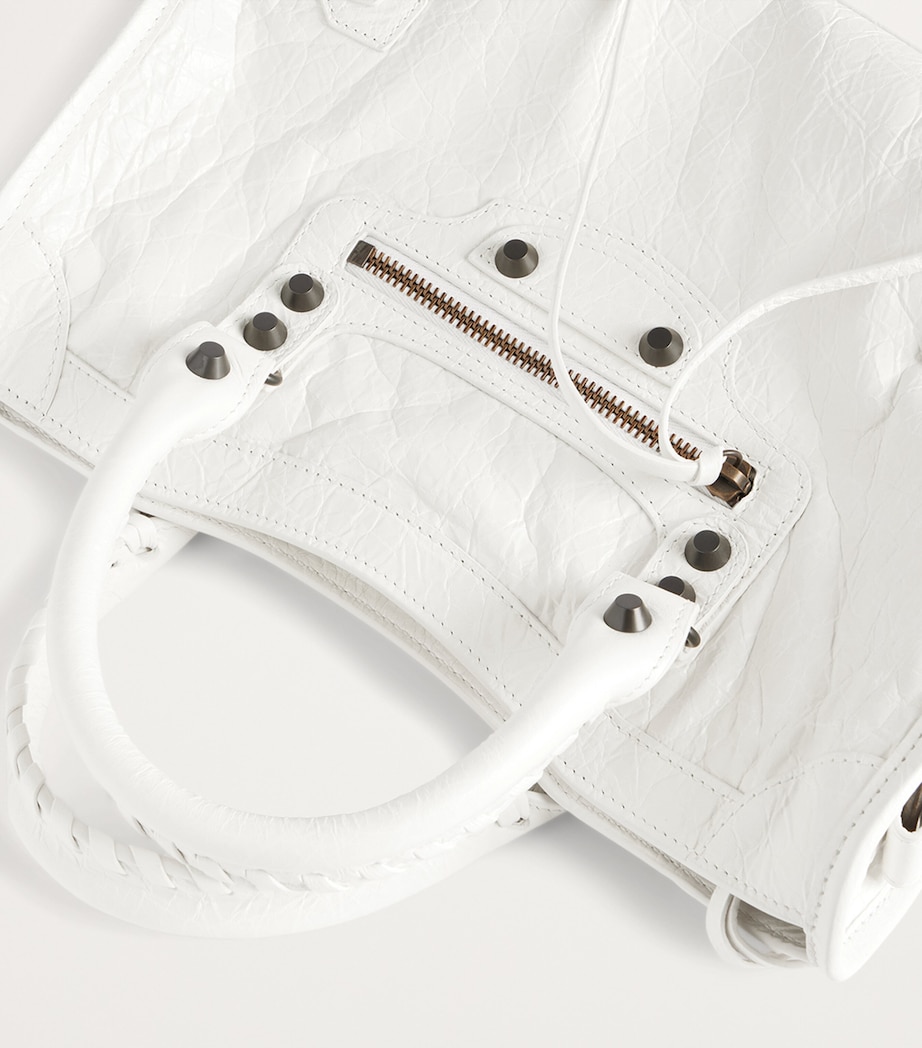 Balenciaga Small Lambskin Le City Top-Handle Bag Image 10