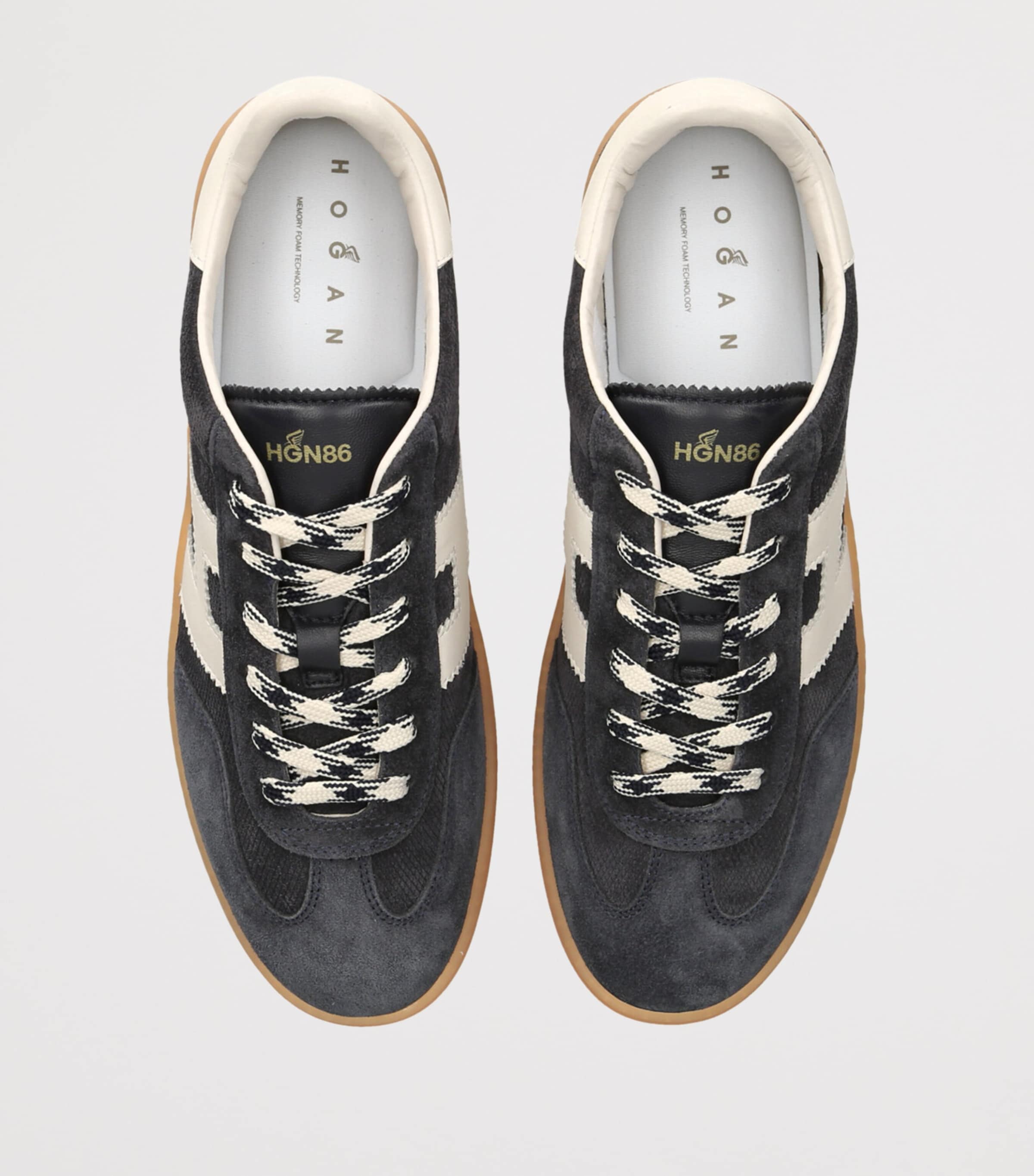Hogan Suede Cool Sneakers Navy Image 4