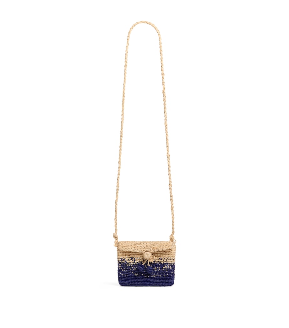 Bonpoint Raffia Cross-Body Bag Marine Image 1