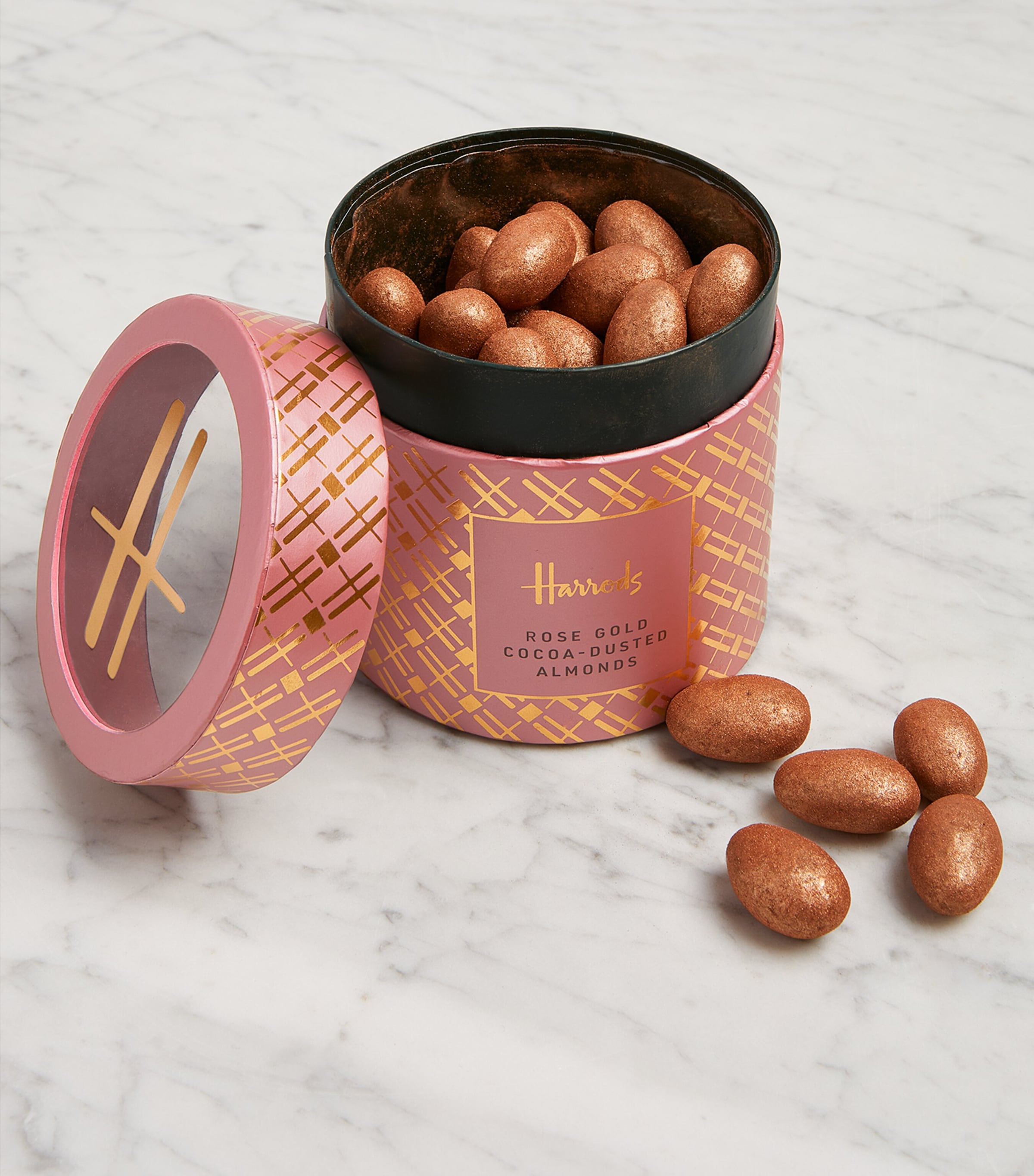 Rose Gold Cocoa-Dusted Almonds (325g) NO COLOUR Image 3