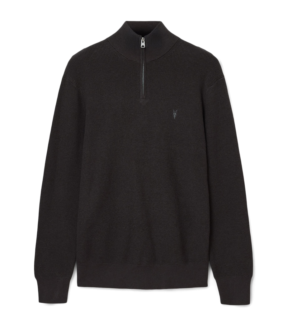 Aspen Quarter-Zip Sweater ESPRESSO BROWN Image 1