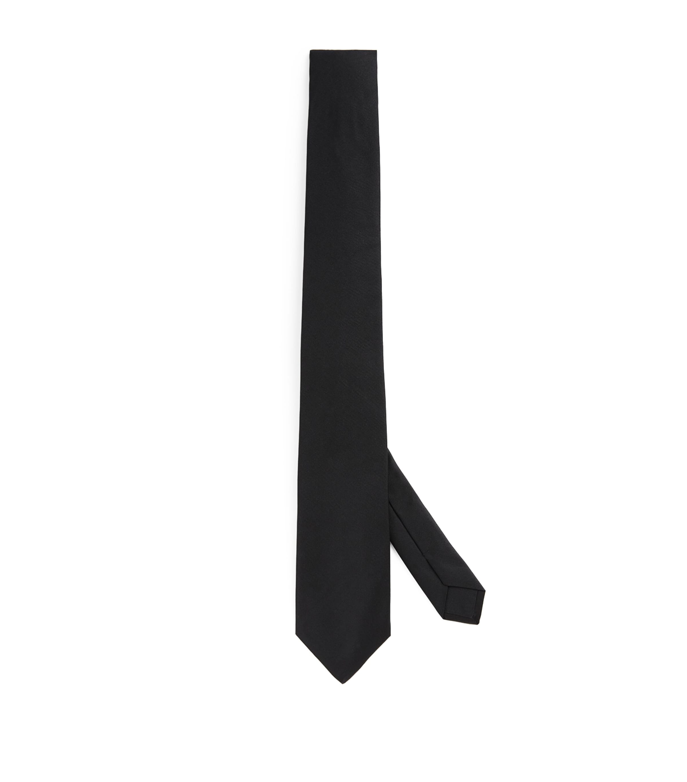 Sandro Silk Tie In Black