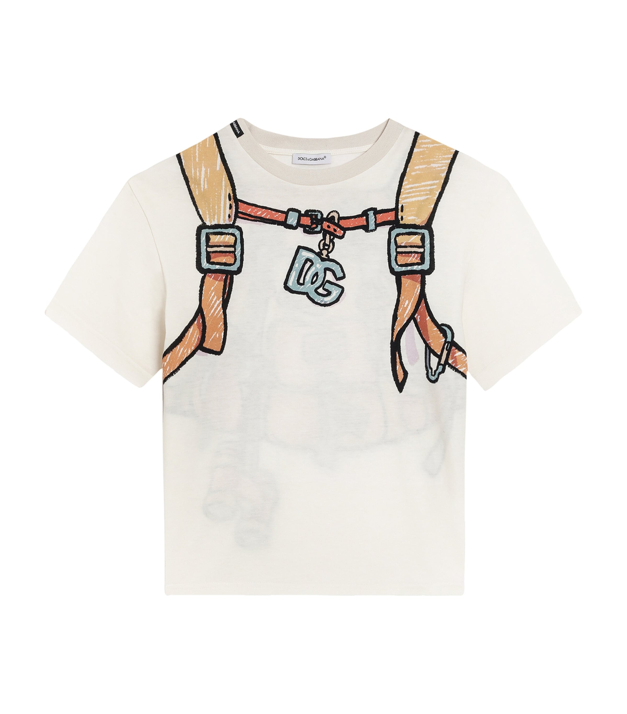 Cotton Backpack Oversized T-Shirt (8-12 Years) HH5RX-ZAINETTO Image 1