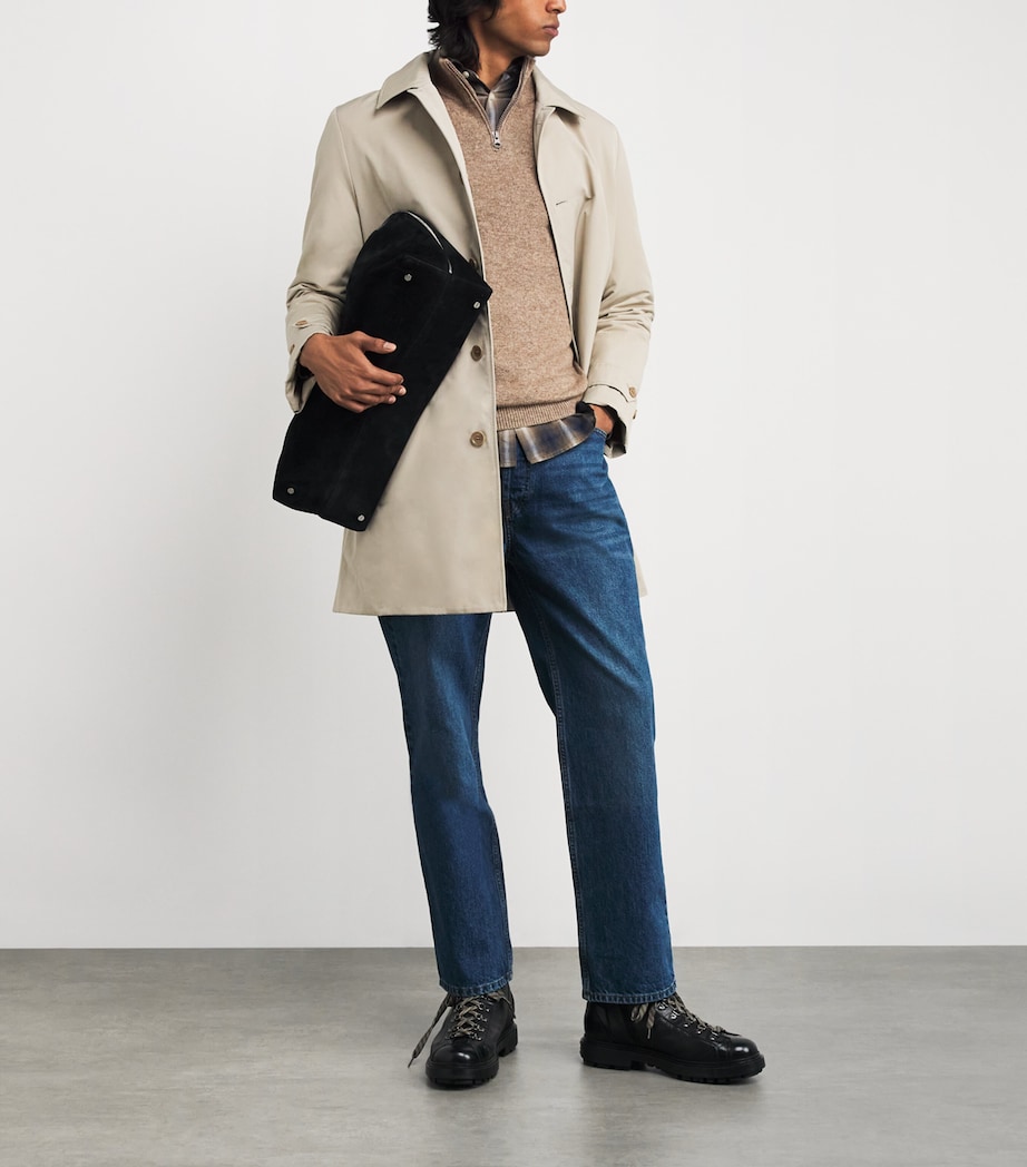 Wool-Yak-Cashmere Sweater 01075 - TORTORA DOVE Image 2