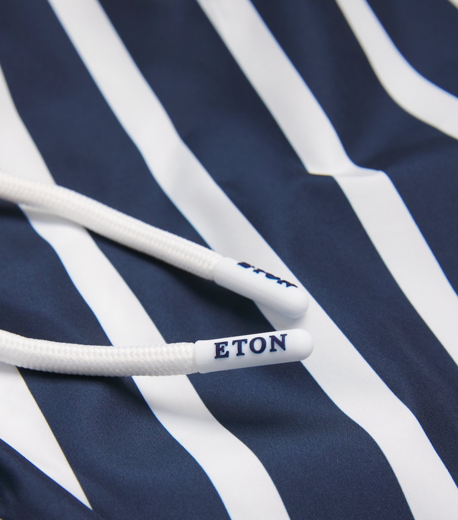 Stripe Swim Shorts 28 NAVY BLUE Image 4