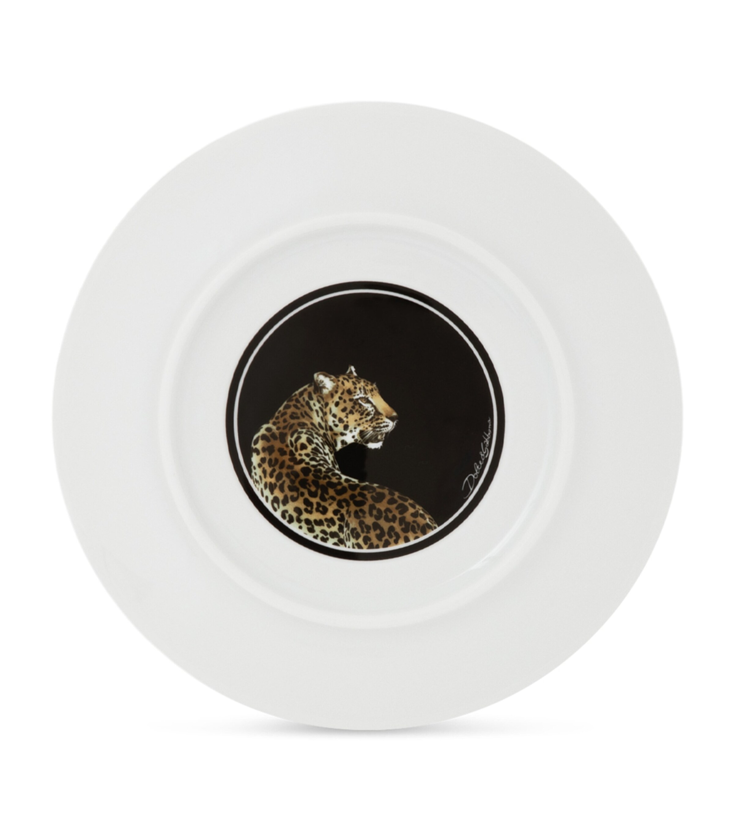 Set of Two Leopard Print Bread Plates (17cm) UL003 LEOPARDO Image 2