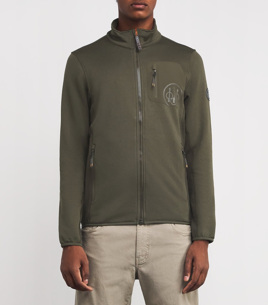 Beretta Mens Smartech EVO Fleece Green Moss Image 3