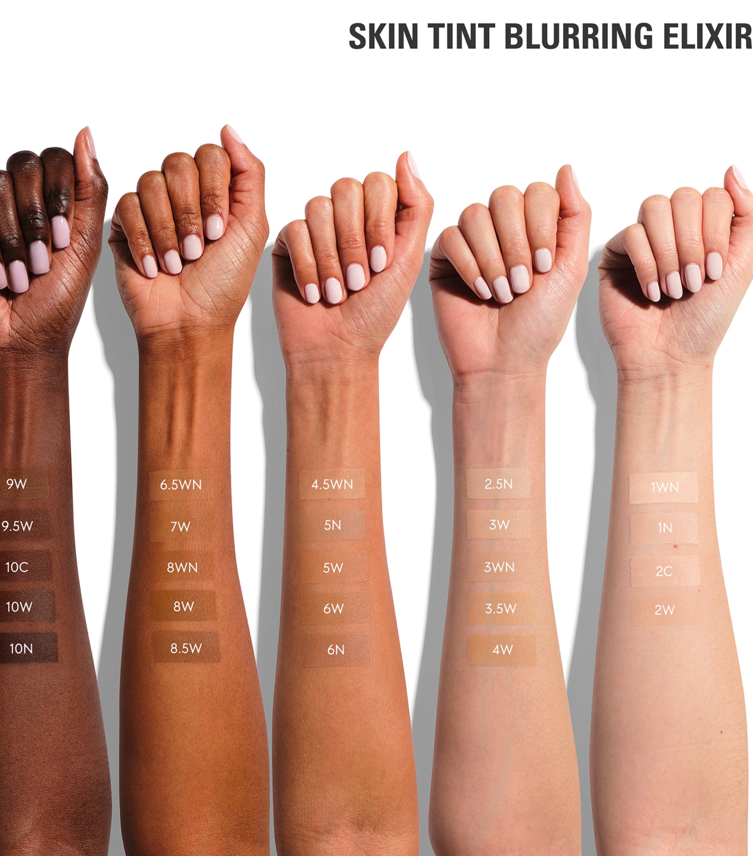 Skin Tint Blurring Elixir Foundation 7W WARM Image 3