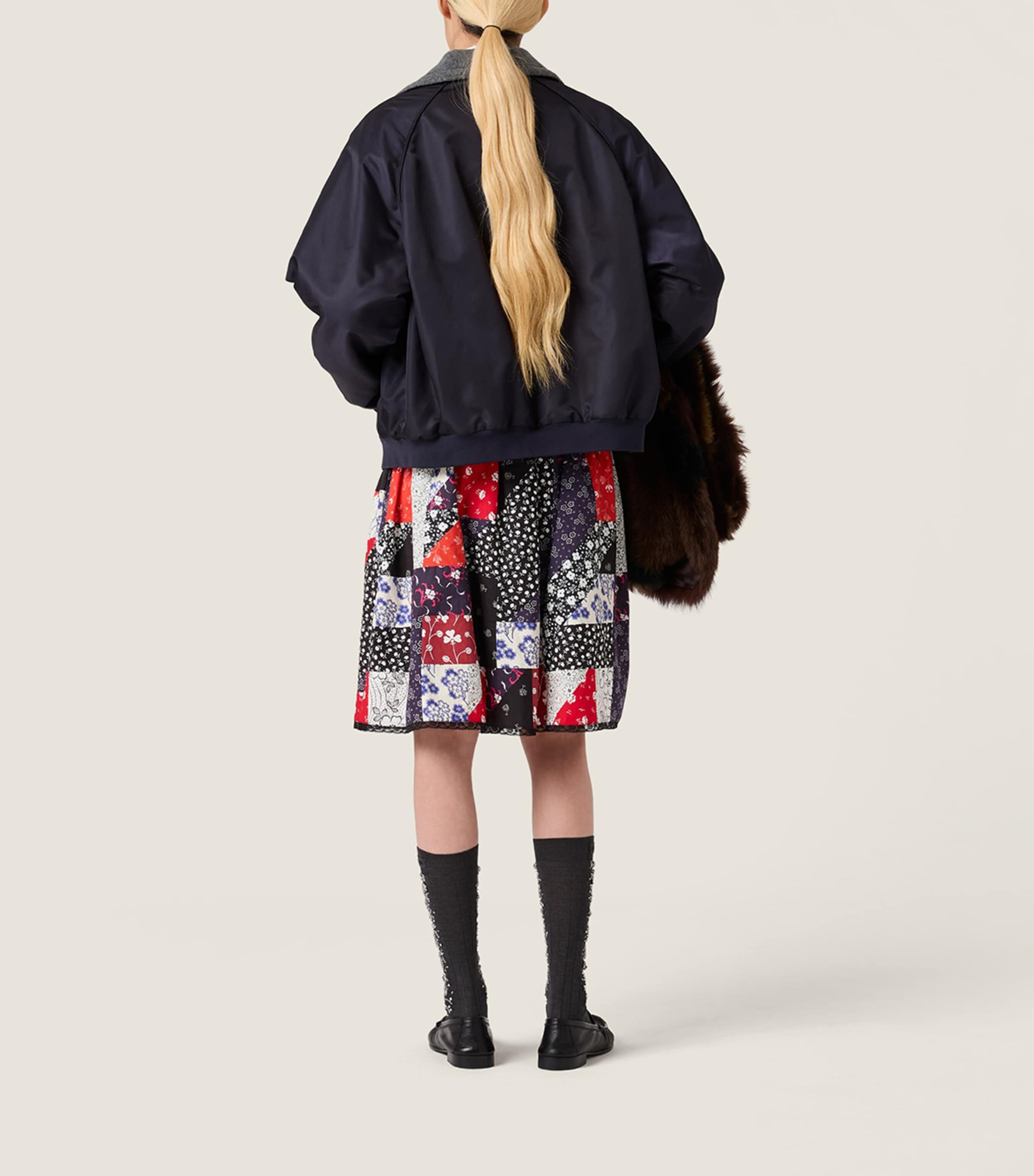 Reversible Bomber Jacket F0008 Image 3