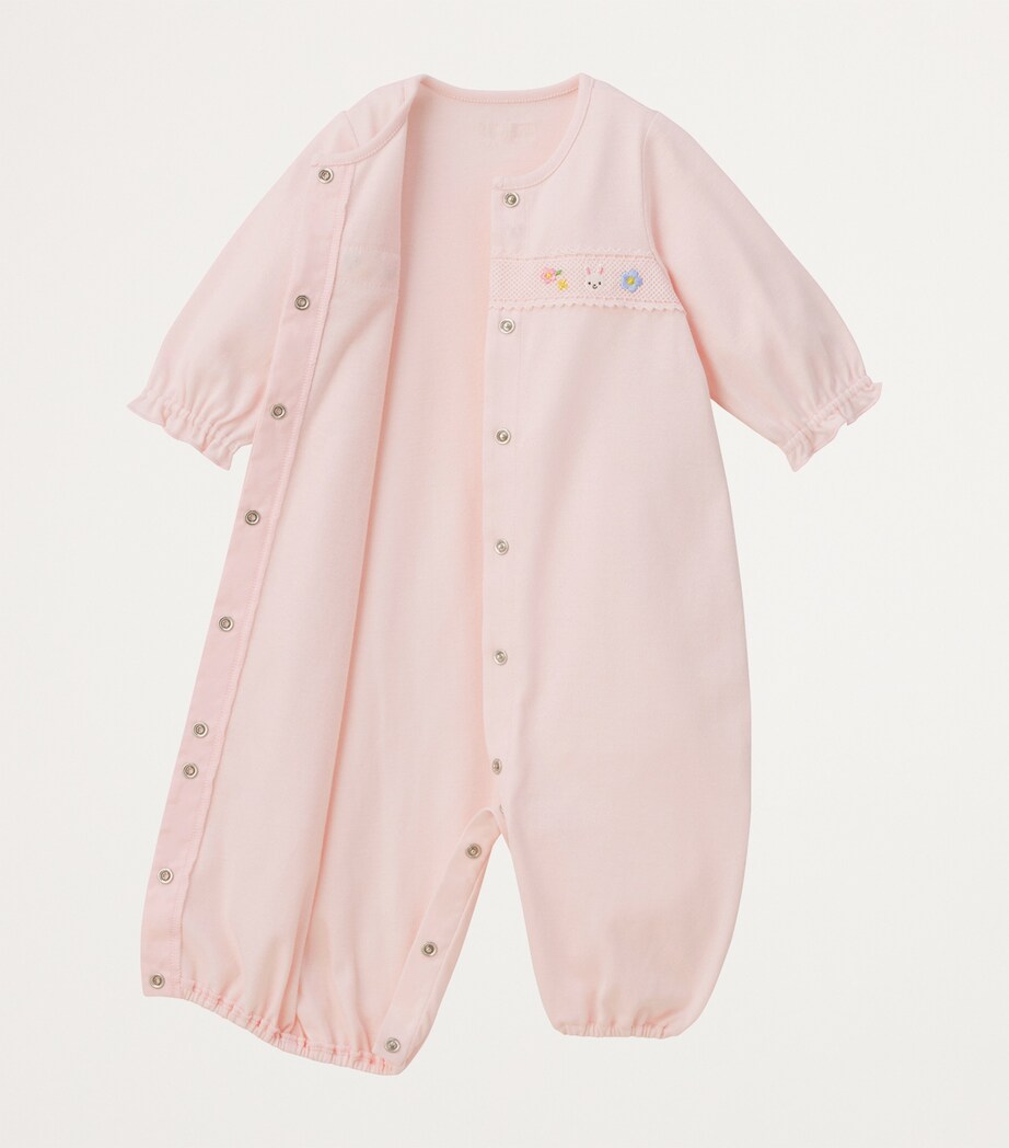 Cotton Embroidered Playsuit (60-80cm) 8 Image 2