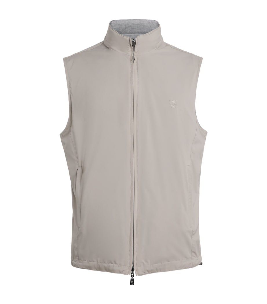 High-Neck Gilet NATURAL / BEIGE 036 Image 1