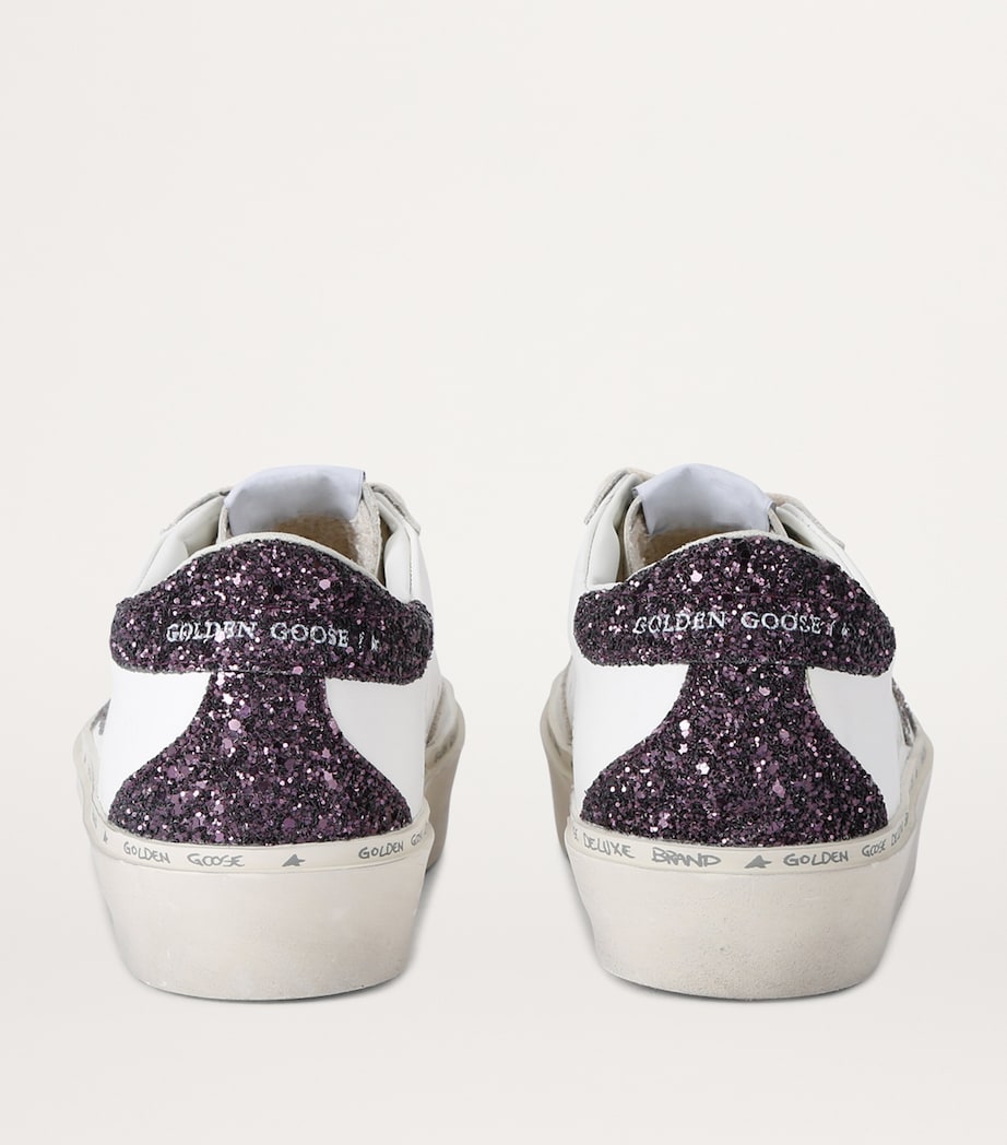 Leather Embellished Hi Star Sneakers WHITE/COMB Image 2