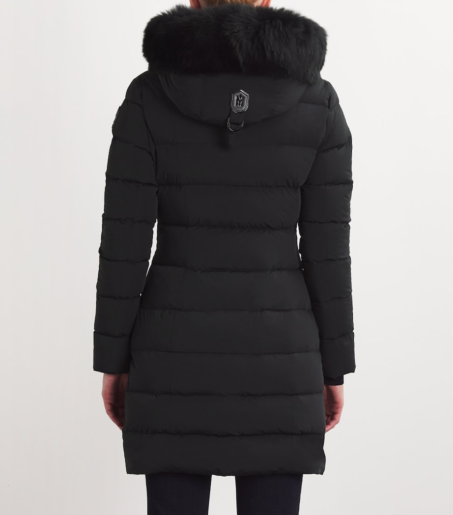 Down-Filled Calla Coat BLACK C0001 Image 4