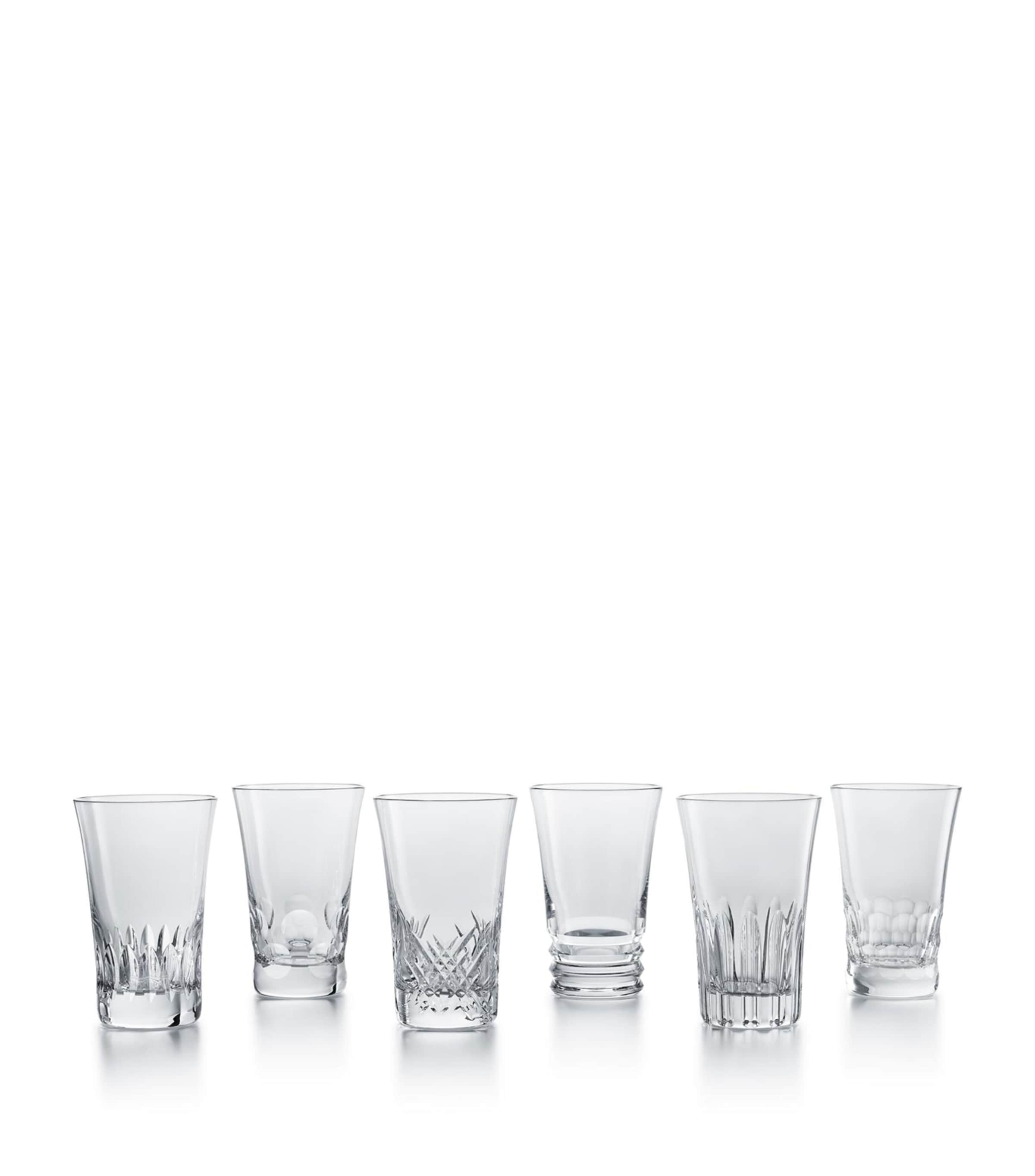 Baccarat Set Of 6 Everyday Grande Highball Glasses In Transparent