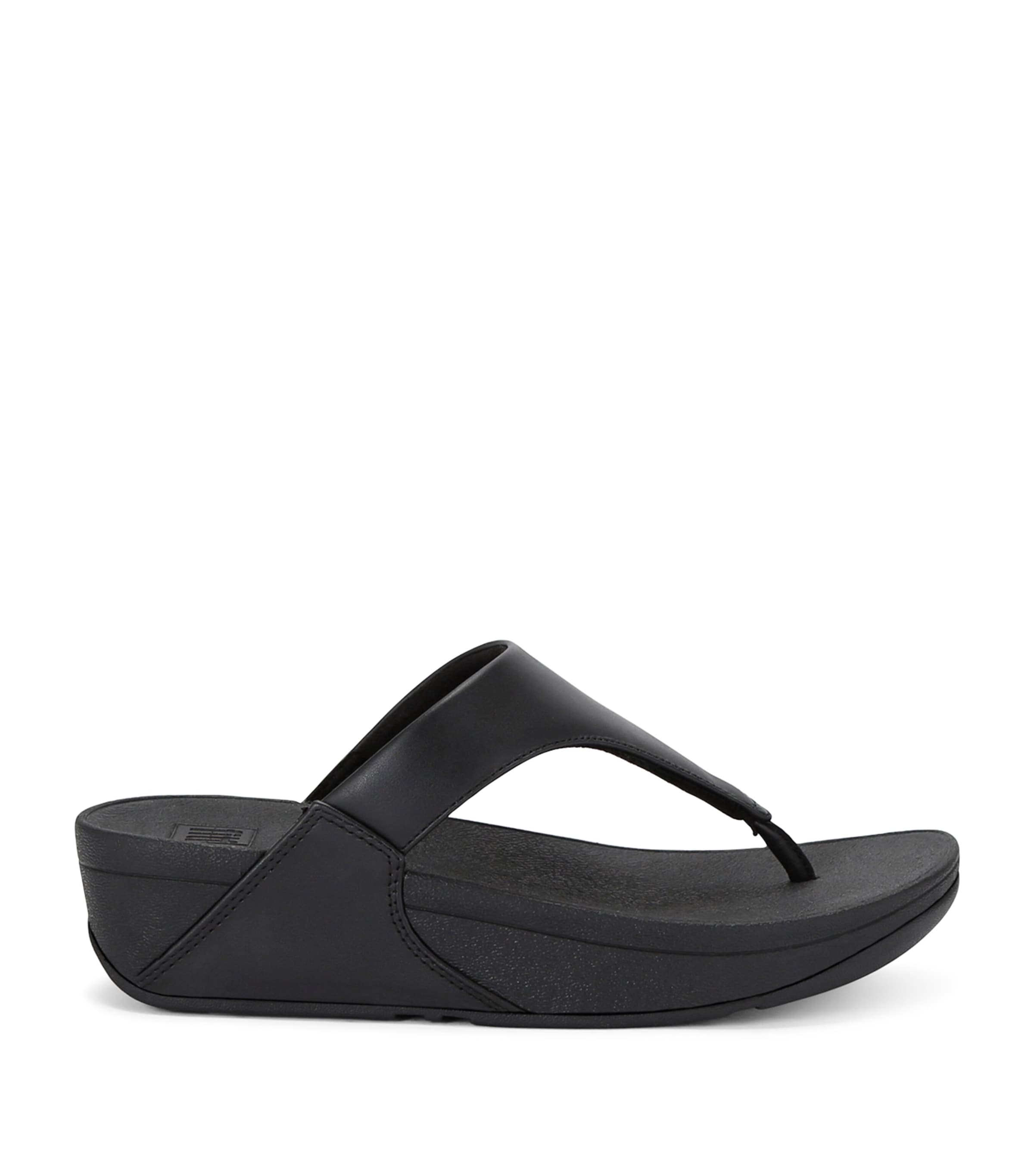 FITFLOP LEATHER LULU FLATFORM FLIP FLIPS 40 