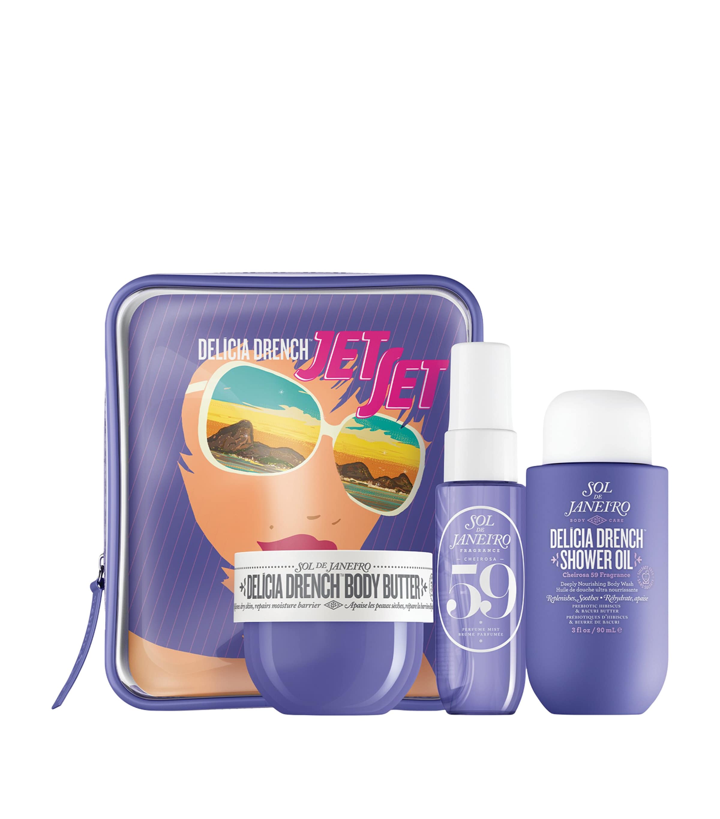 SOL DE JANEIRO Delica Drench Jet Set | Beauty Gift Sets | Bath & Body Gift Sets | Designers | SOL DE JANEIRO